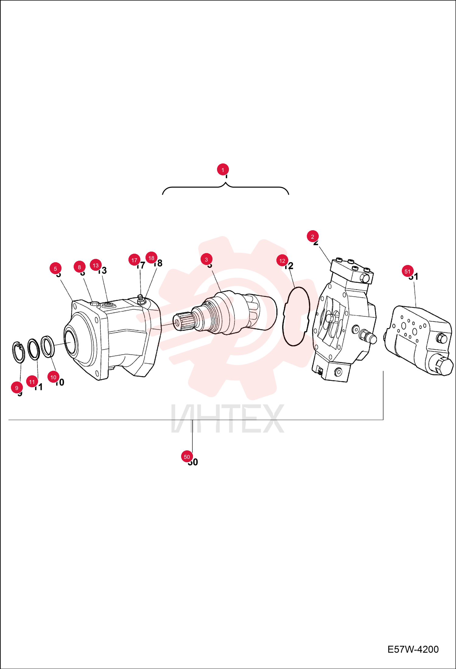 MOTOR, DRIVE 7023671