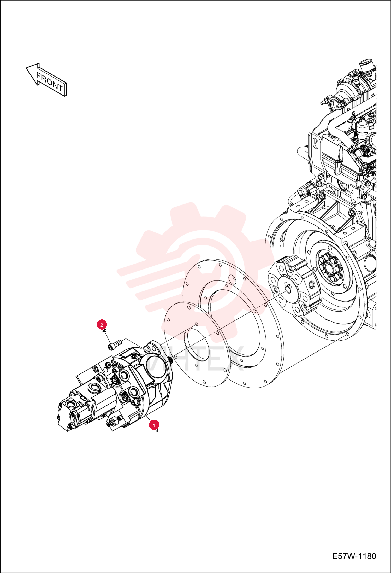 PUMP HYDROSTATIC 7344153 (2)