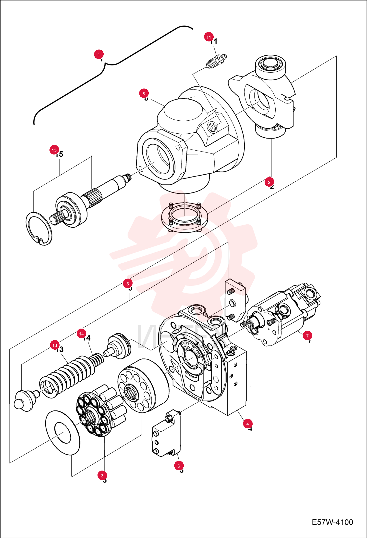 PUMP HYDROSTATIC 7344153 (1)