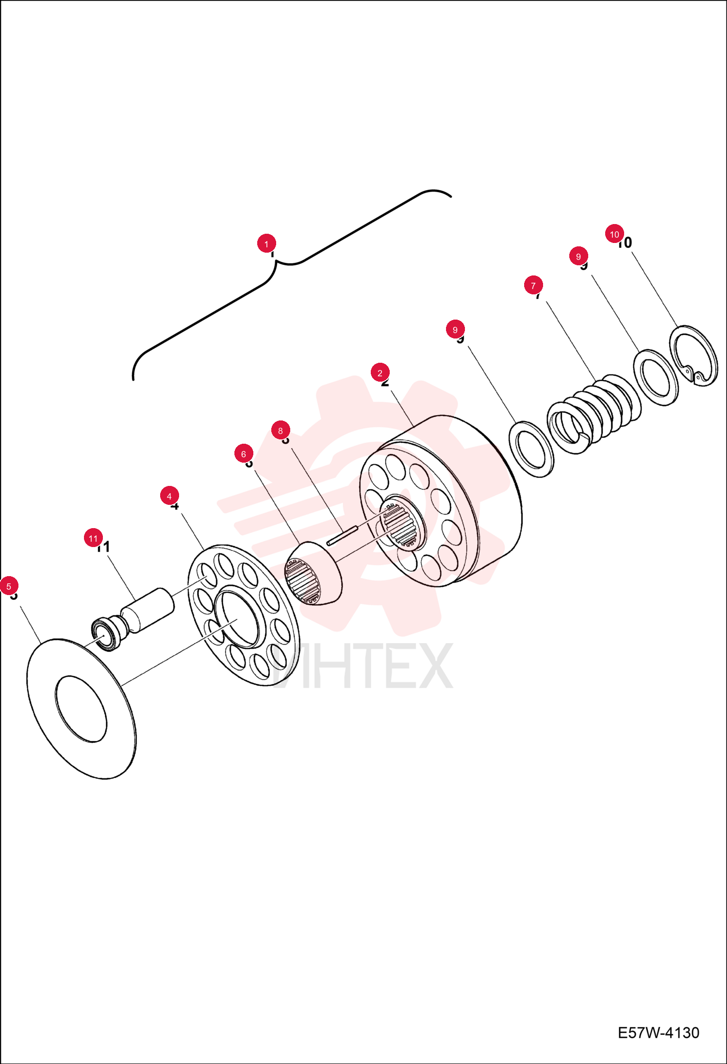 ROTATOR ASSY 7006964