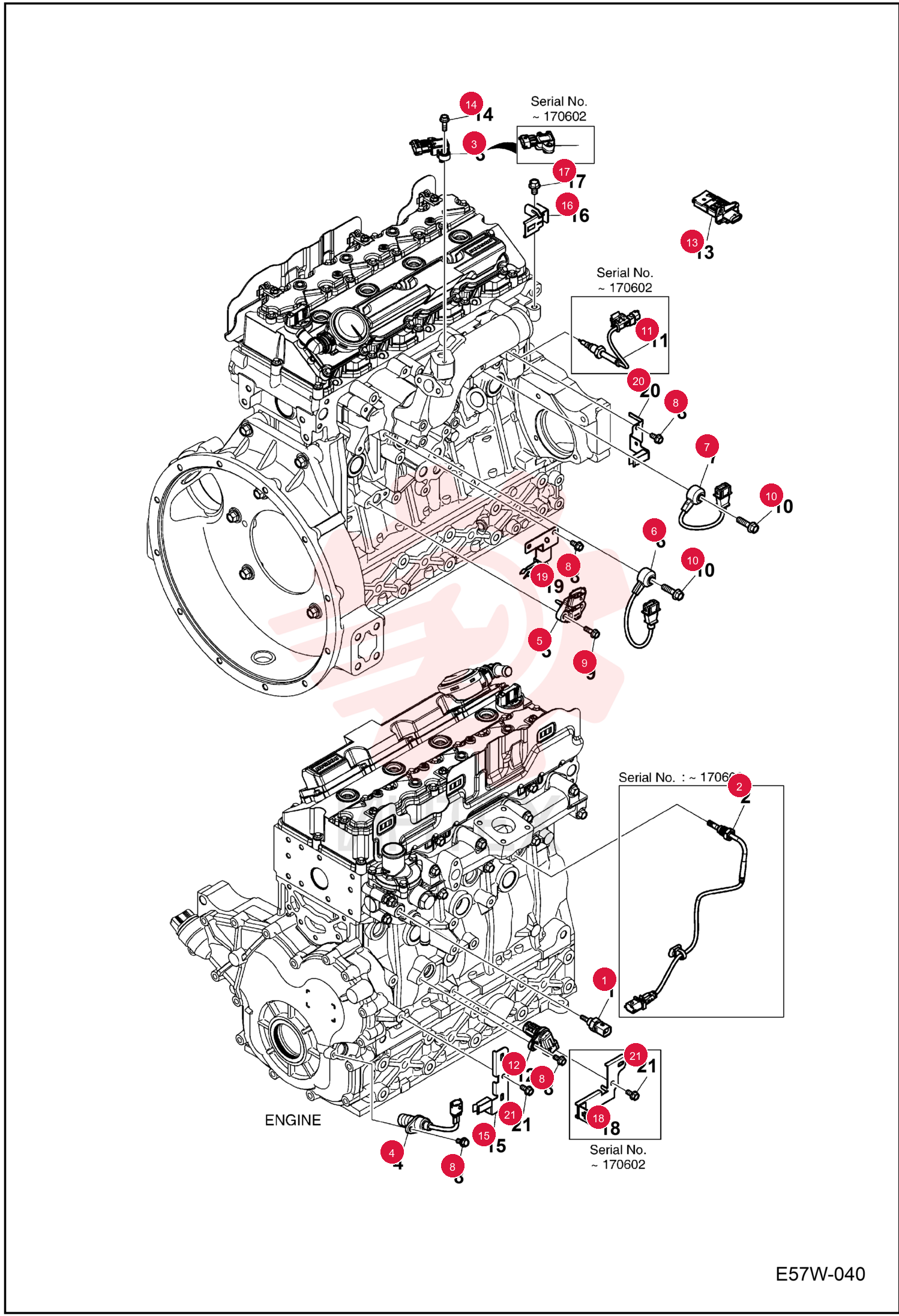 SENSOR TEMP COOLANT 7319352