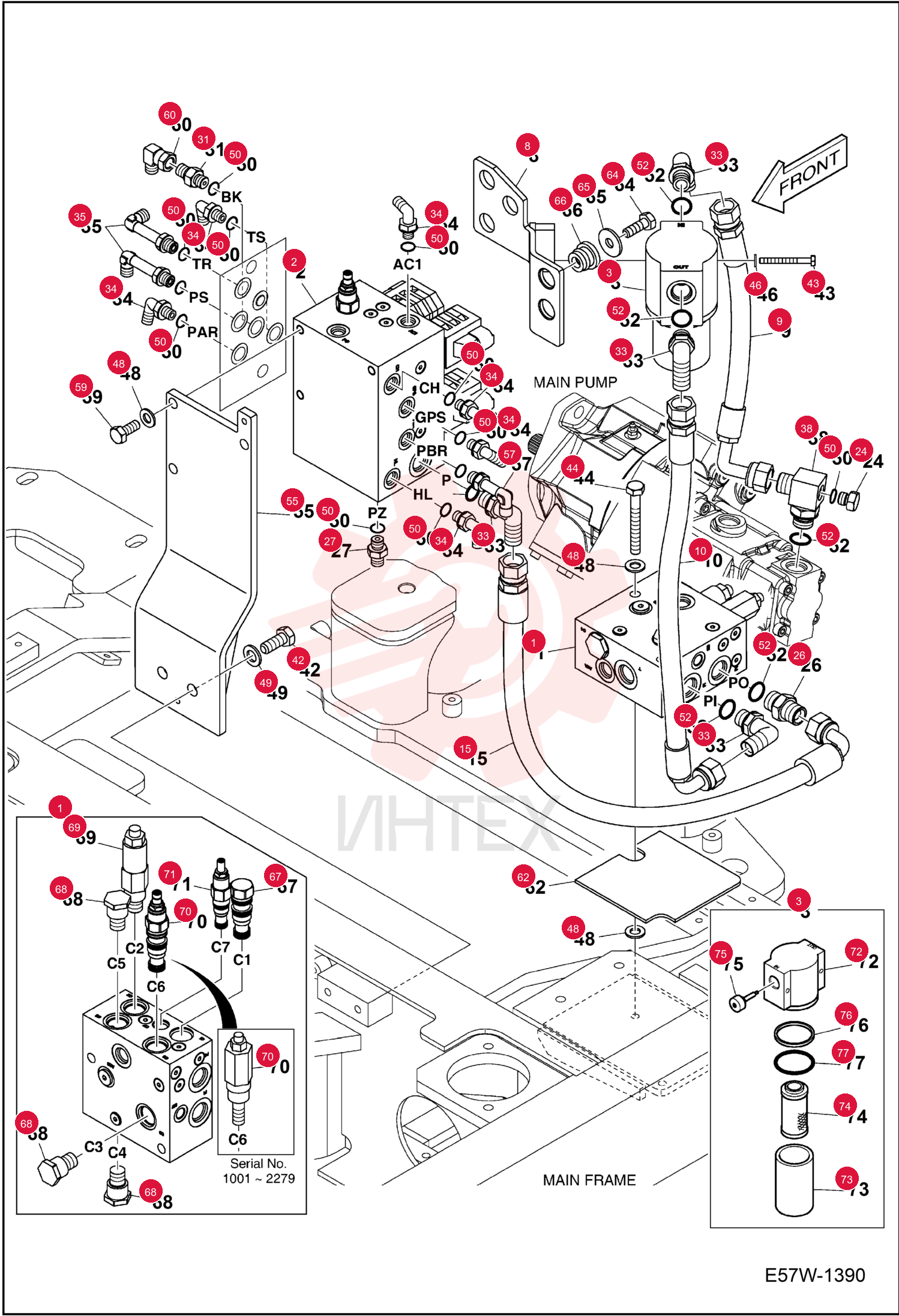VALVE BRAKE 7341303