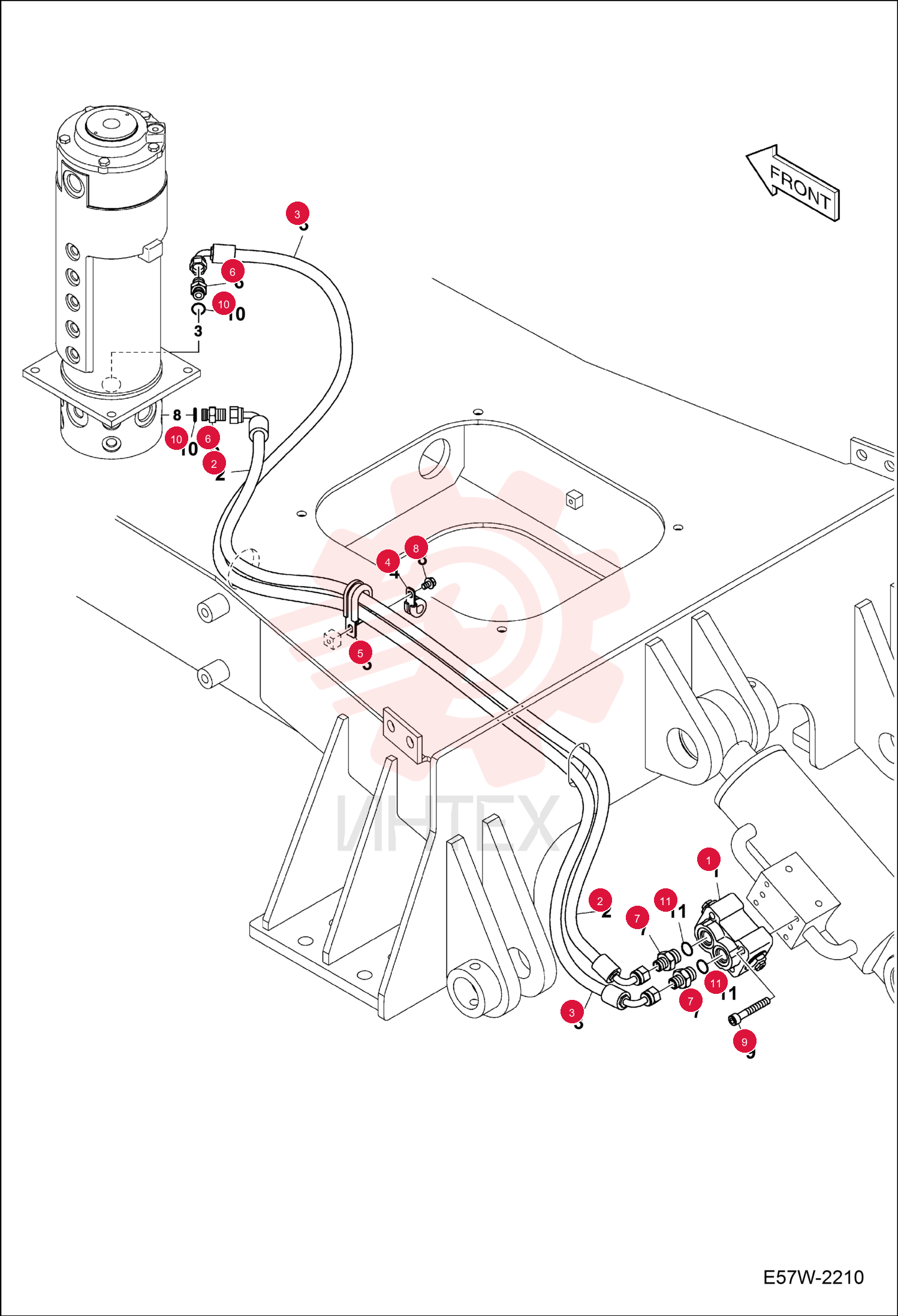 VALVE DOZER CHECK 7006511