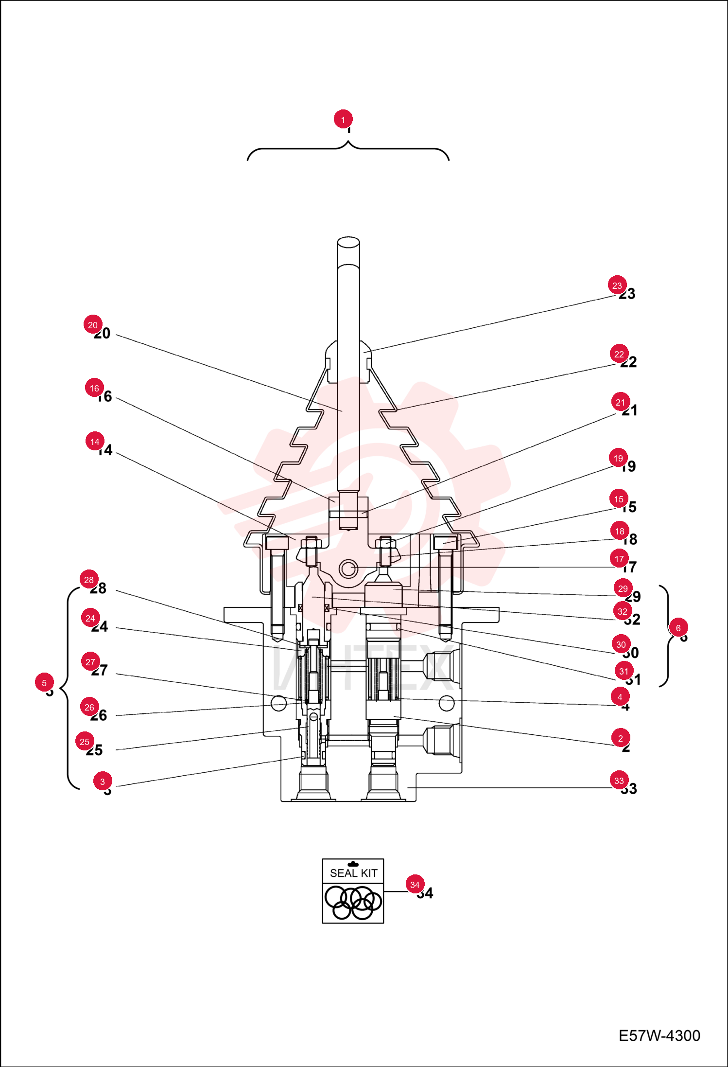 VALVE DOZER REMOCON 7006024 (3)