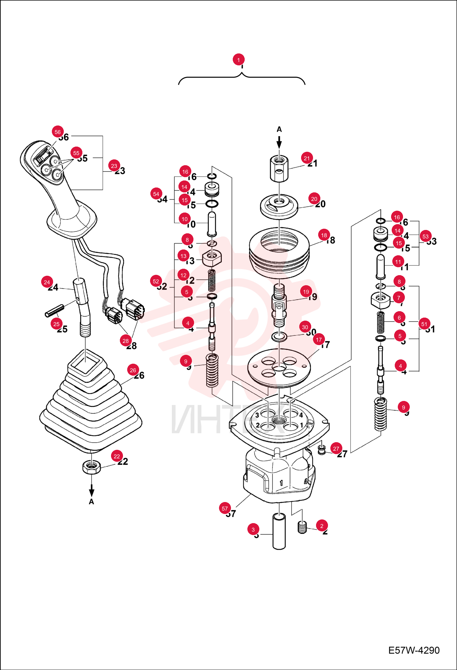VALVE, JOYSTICK LH 7288560 (2)
