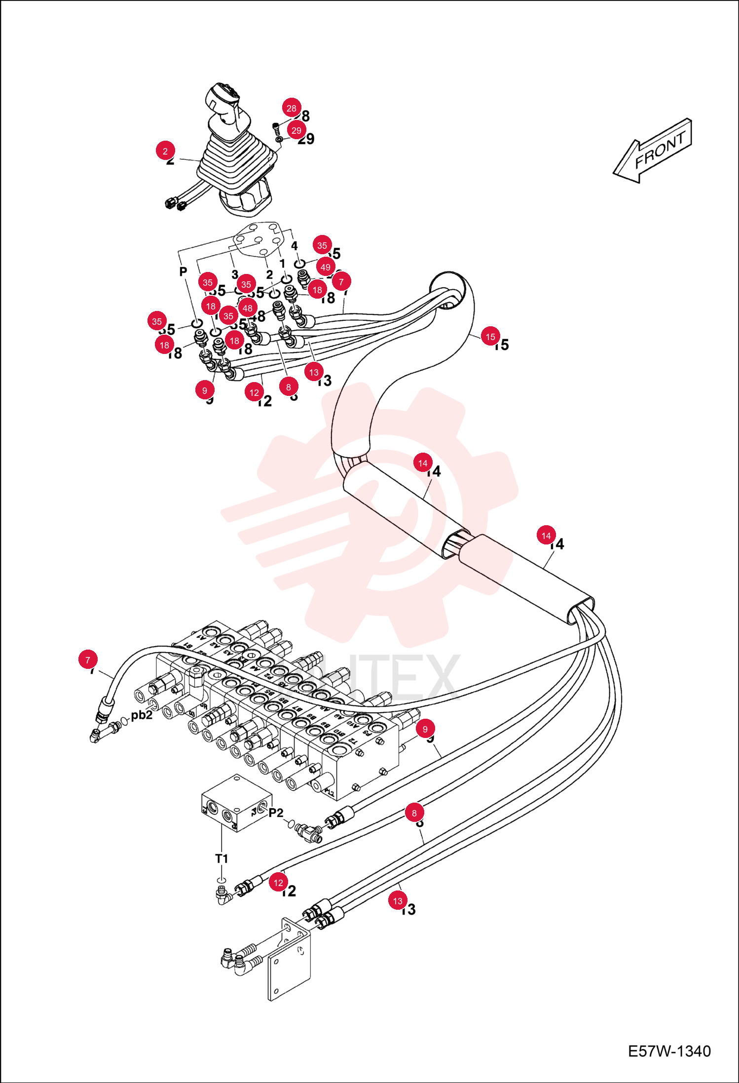 VALVE, JOYSTICK RH 7288561