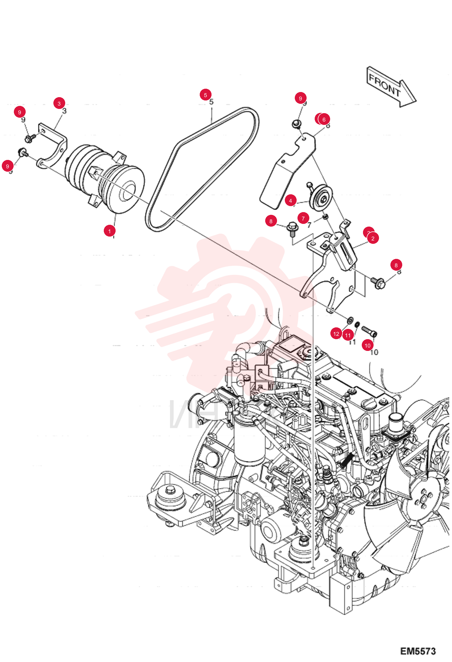 COMPRESSOR ASSY 7004842