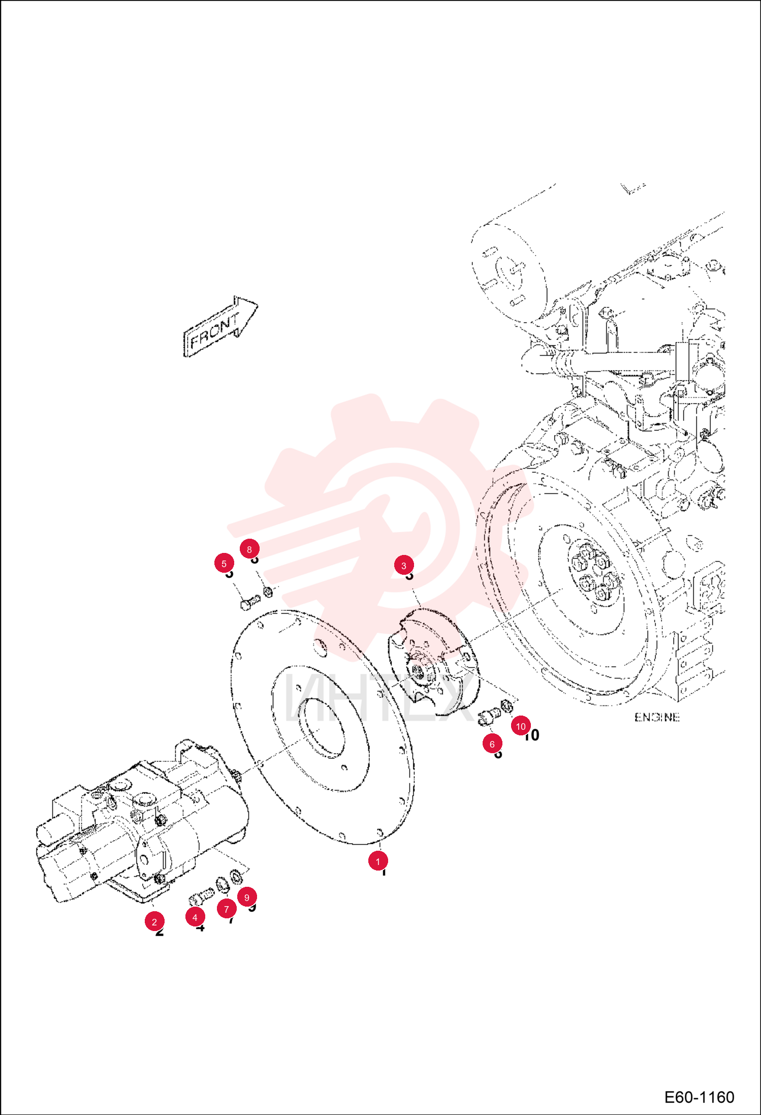 COVER PUMP 7006089