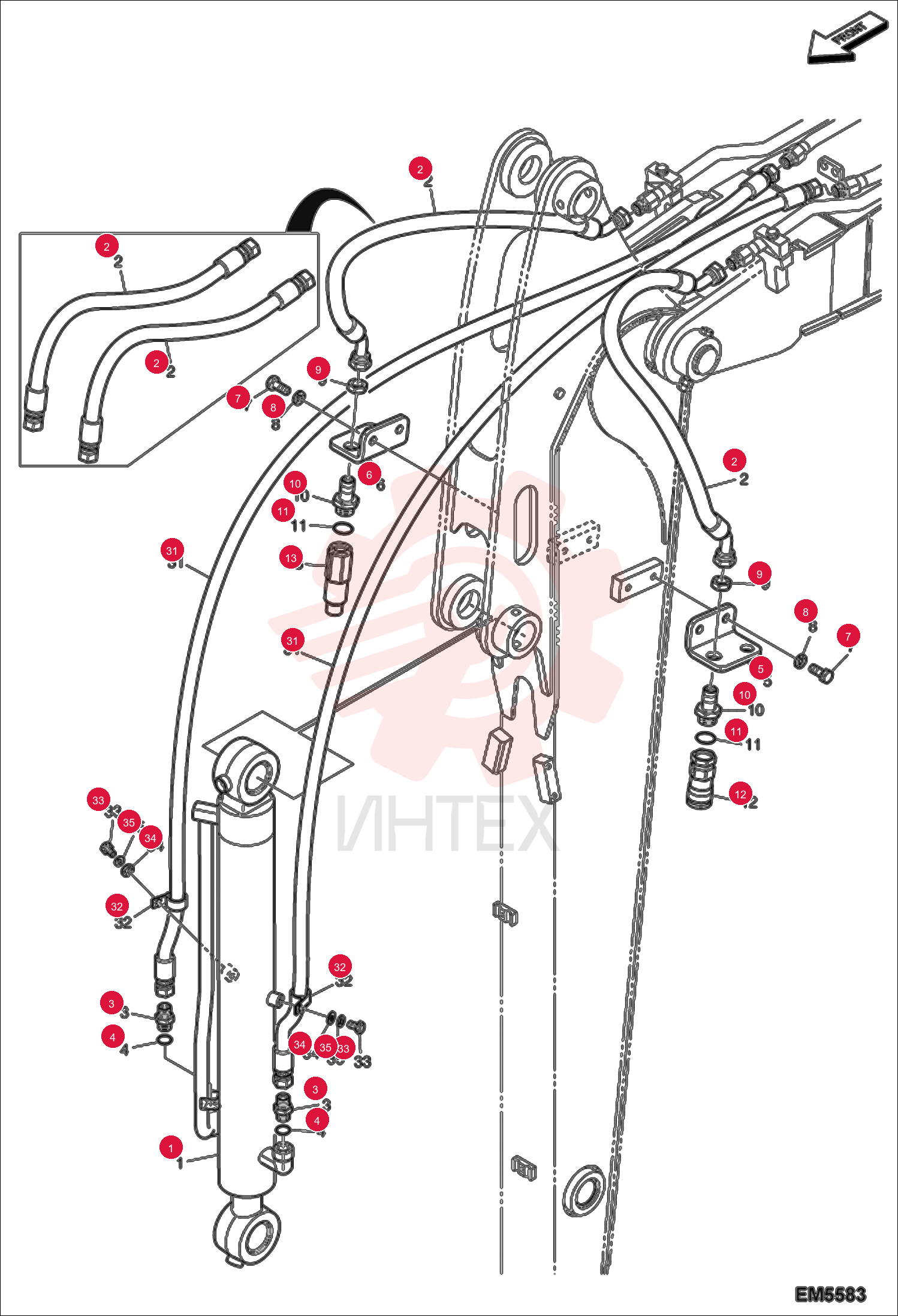 CYLINDER BUCKET 7012226 (2)