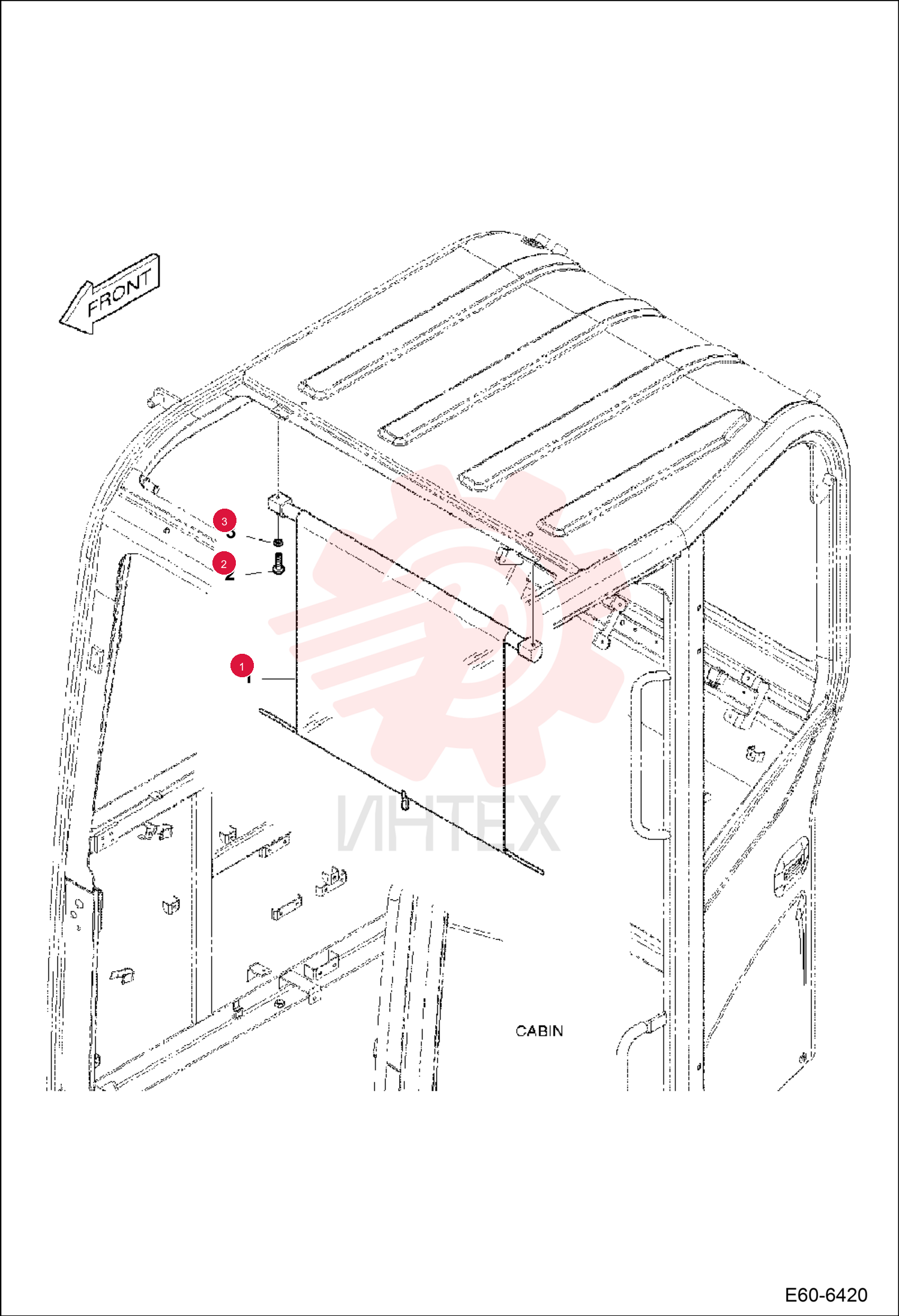 GUARD, SUN VISOR 7028840