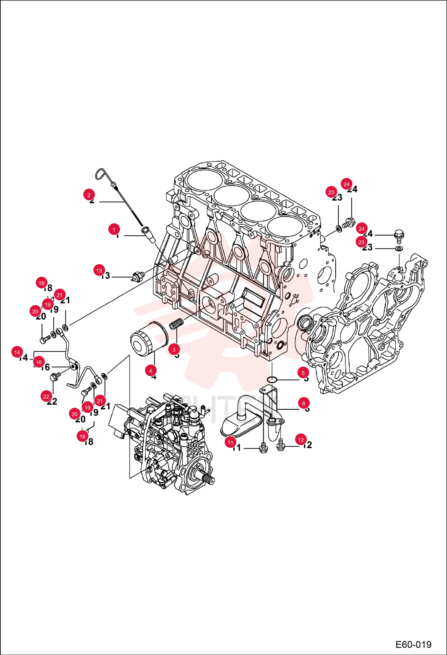 GUIDE OIL GAUGE 7004418