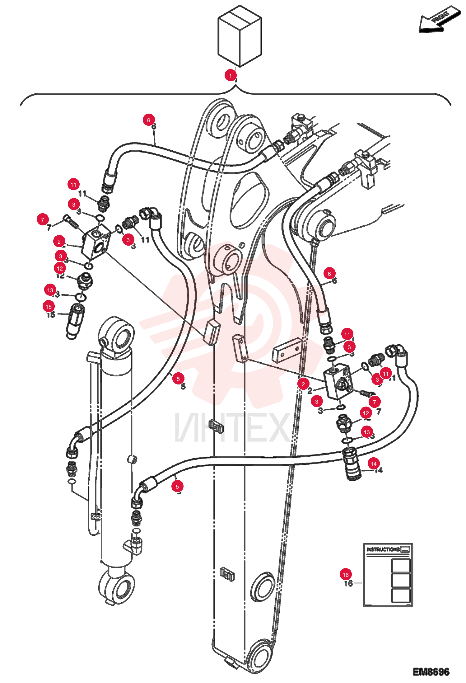 KIT, 3RD AUX 7175072