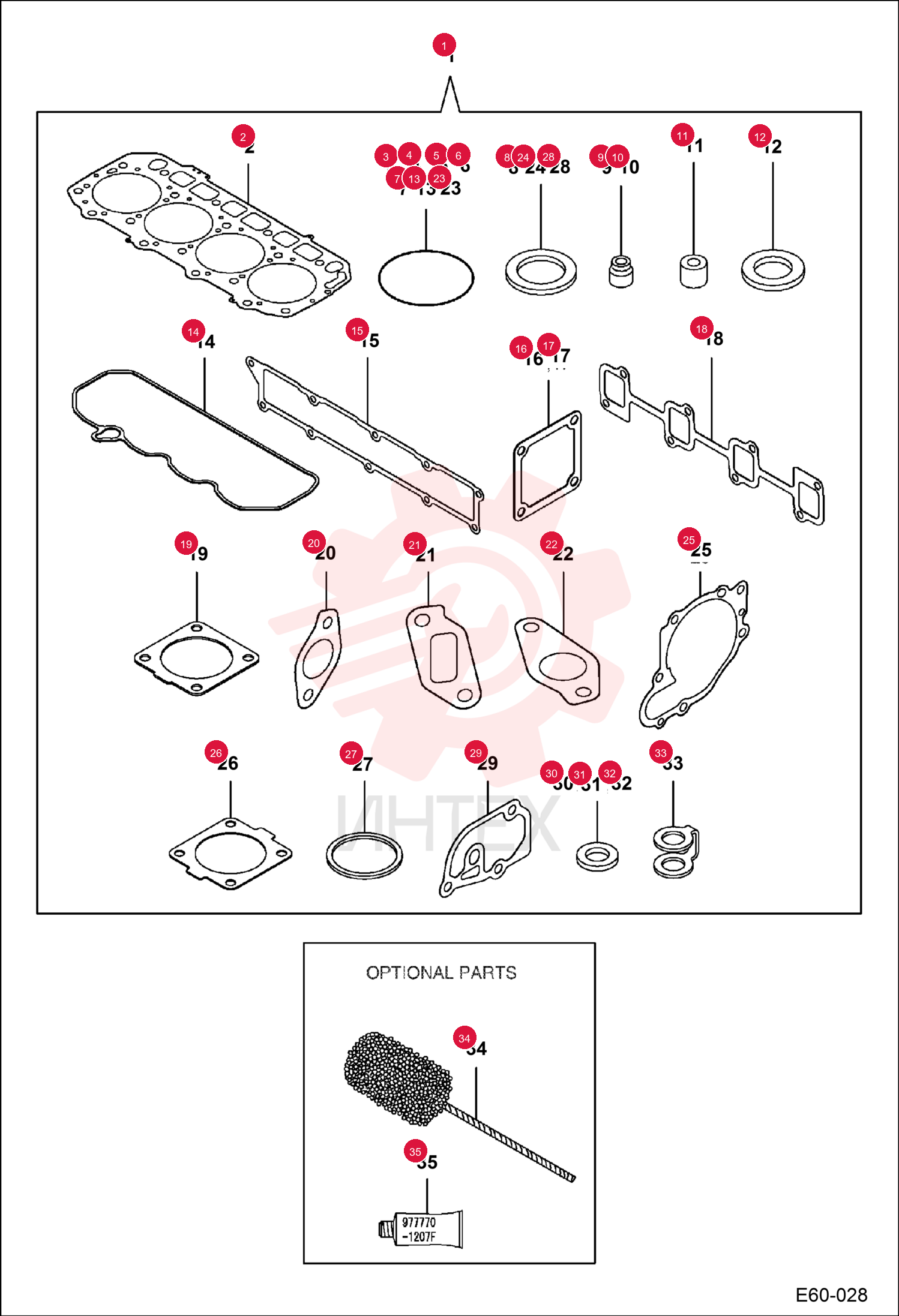 KIT, GASKET 7276577