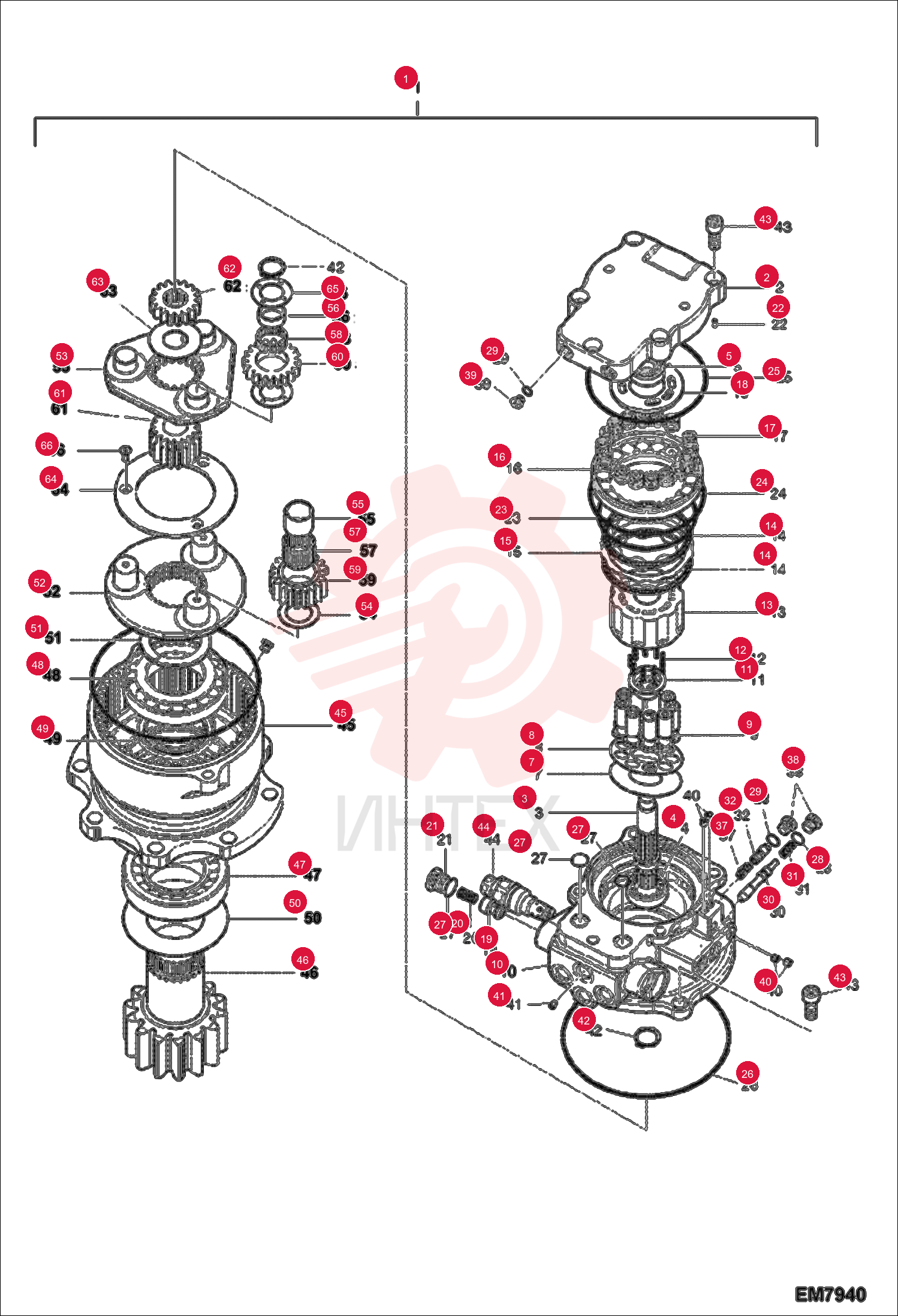 MOTOR SLEW 7019194 (2)