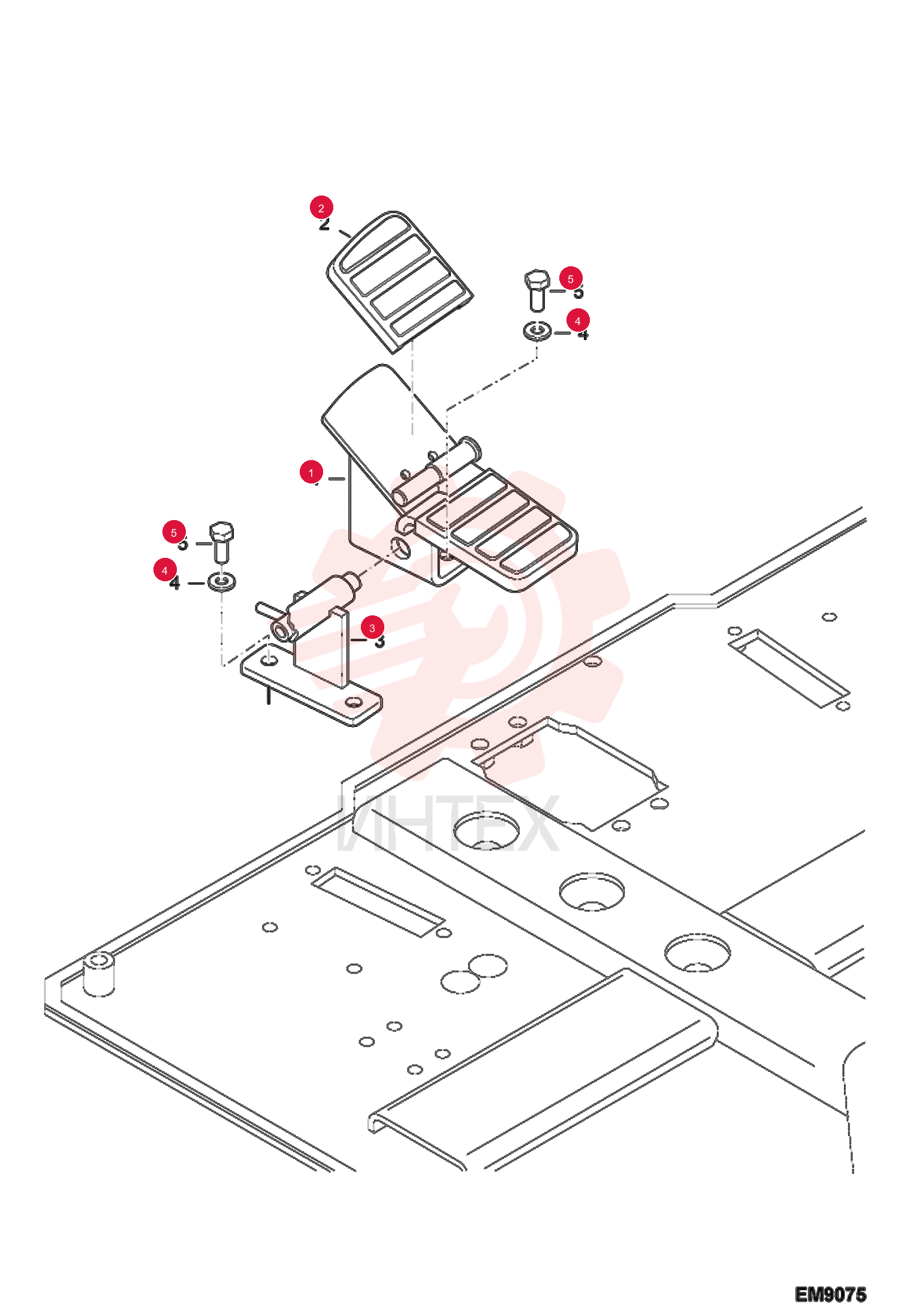 PEDAL ASSEMBLY 7023689