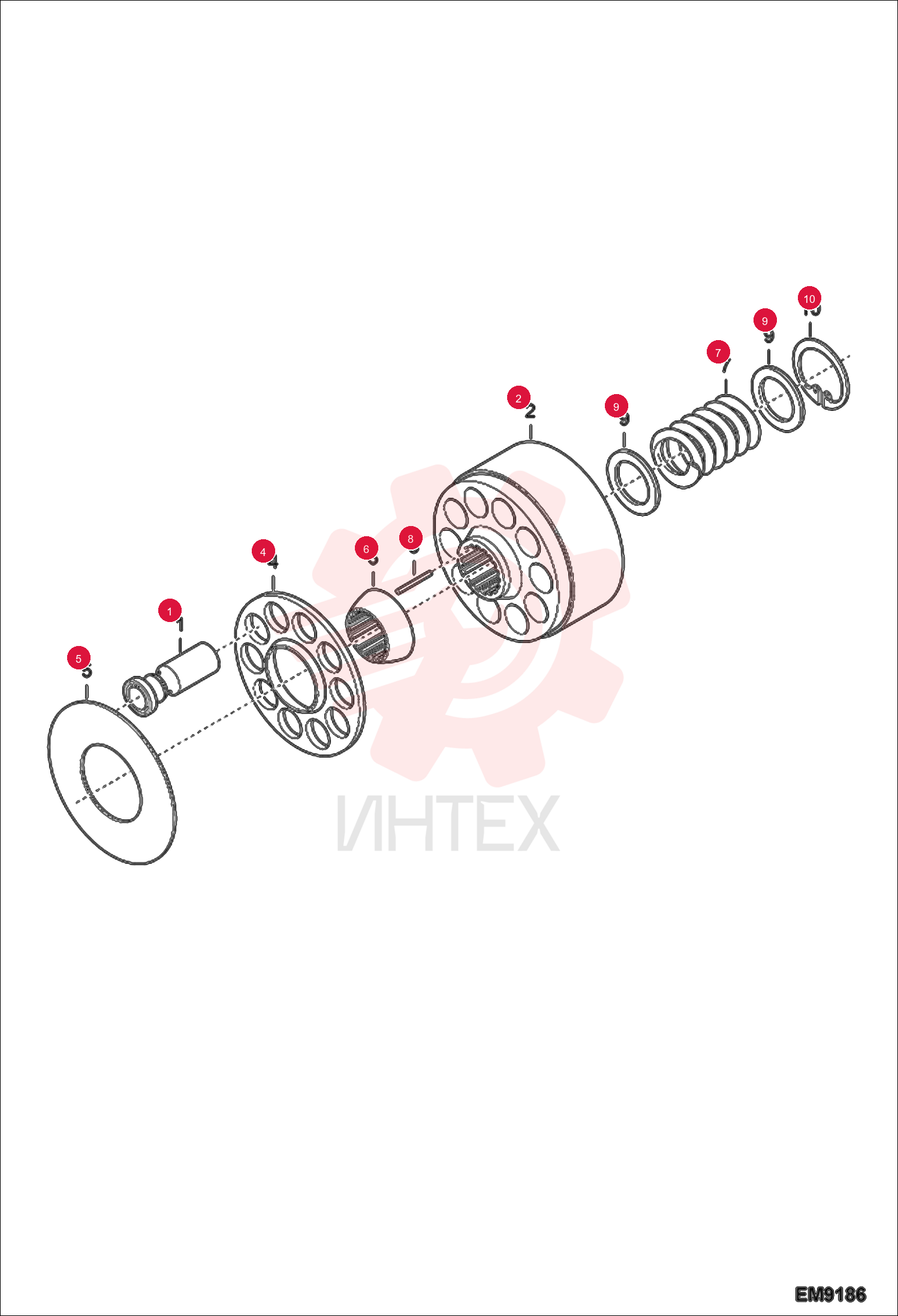 PISTON ASSEMBLY 7004373