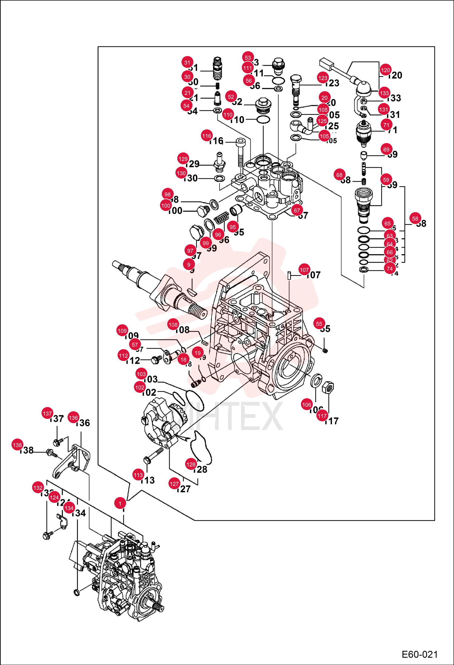 PUMP INJECTION ASSY 7007546