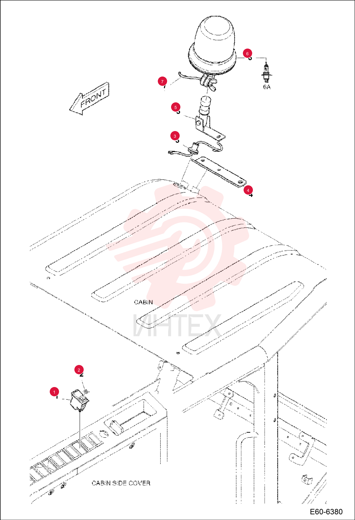 SWITCH ROCKER 12V