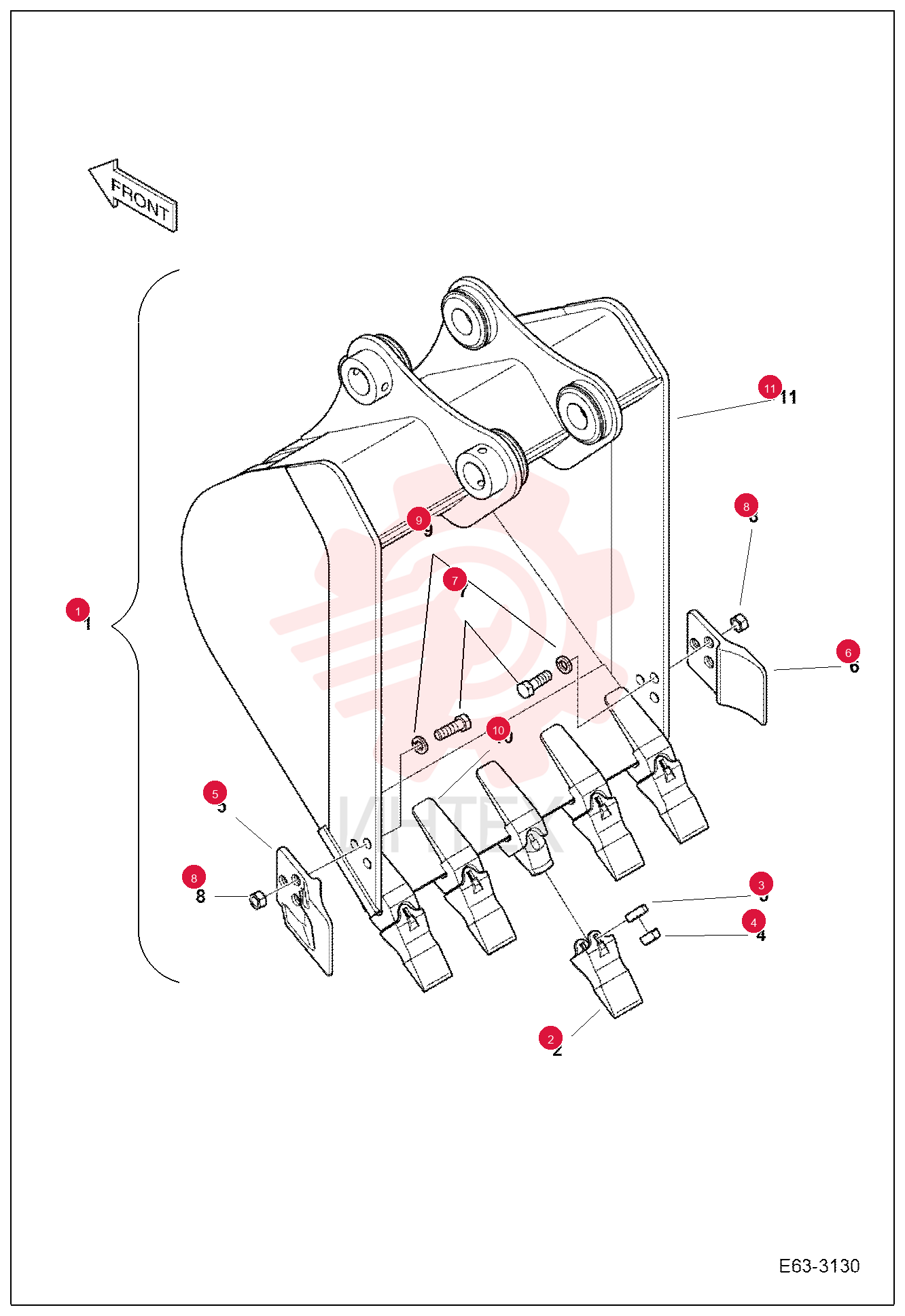 BUCKET ASSEMBLY 7323309