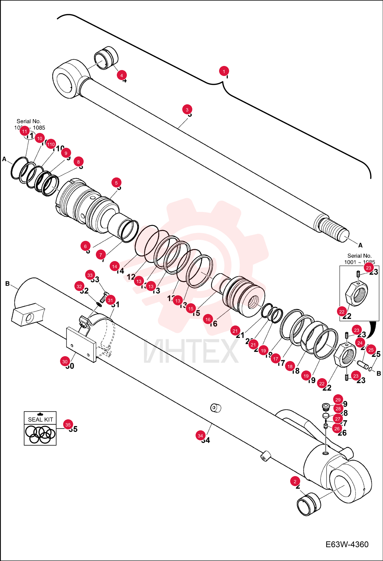 CYLINDER, ARM 7303198 (1)