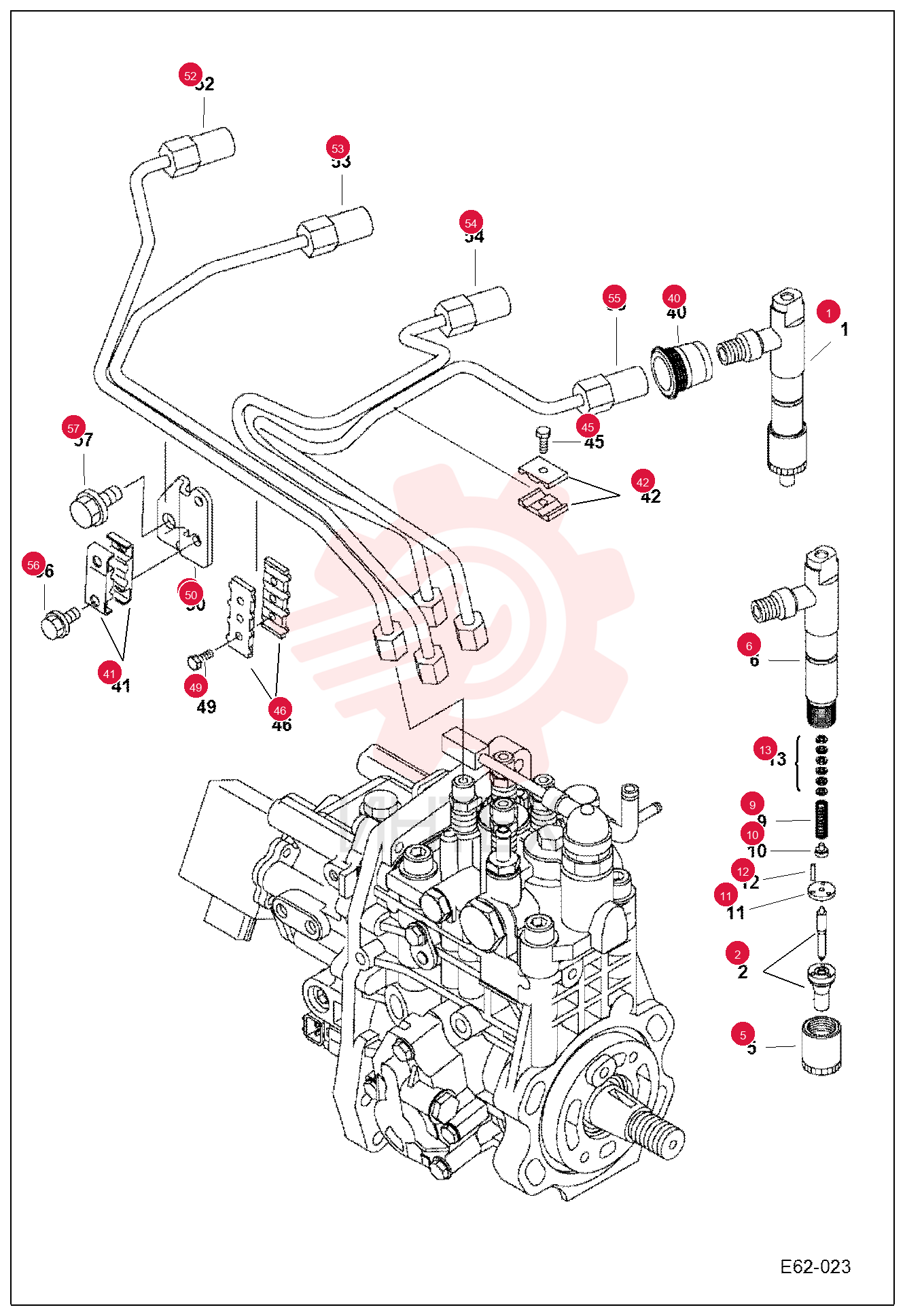 INJECTOR, FUEL 7030118