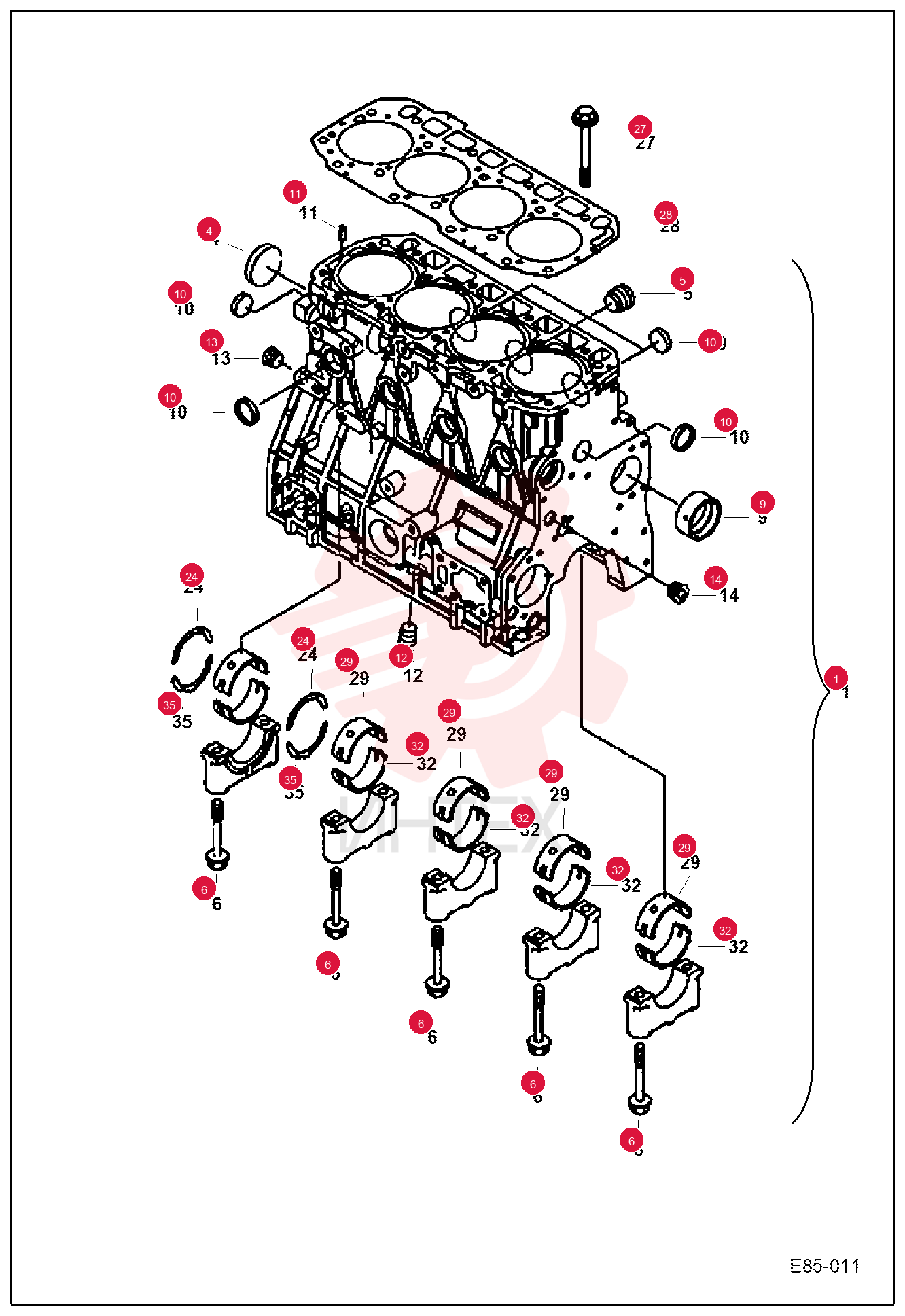 BLOCK ENGINE 7029369