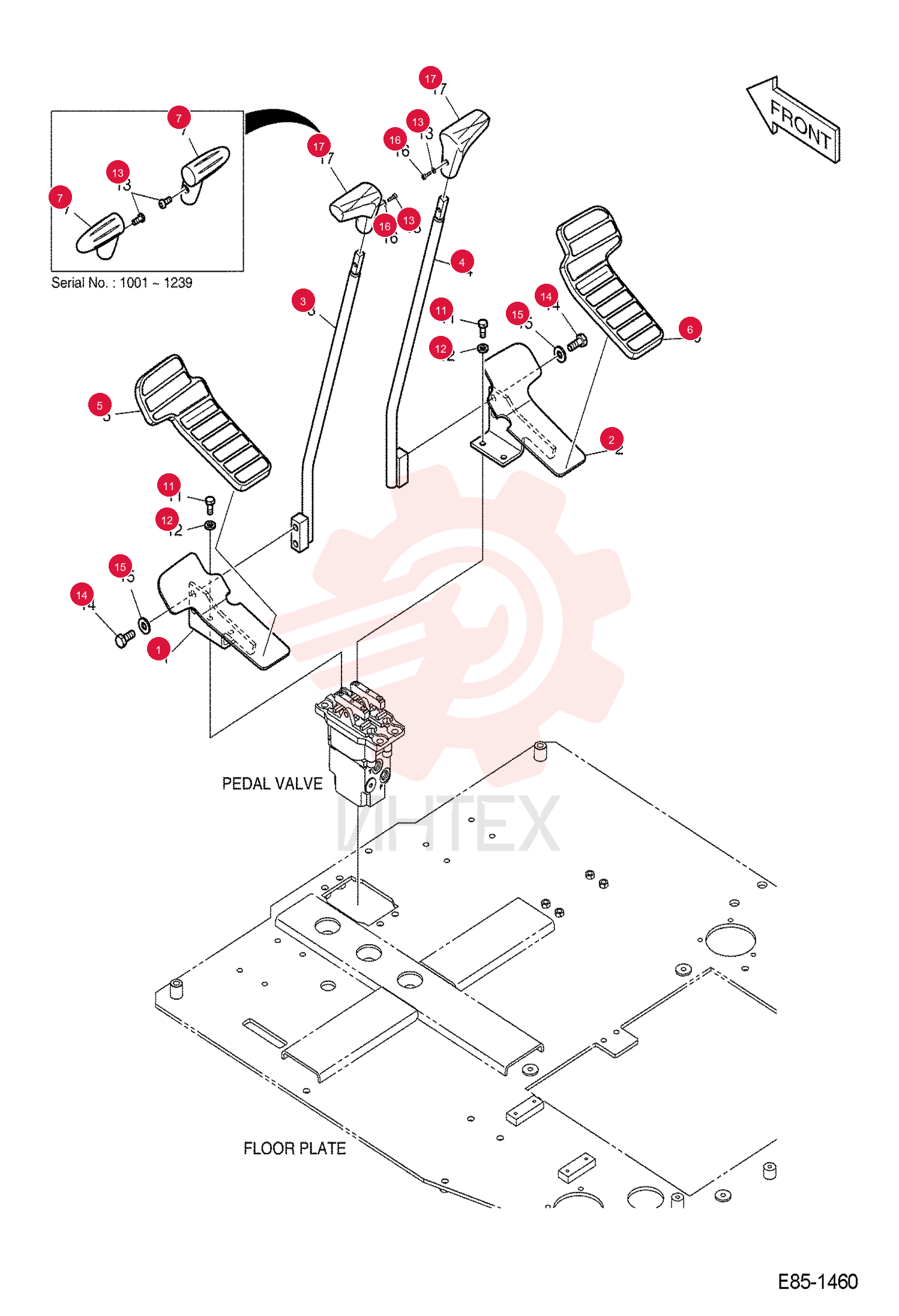 BRACKET, LH 7282657