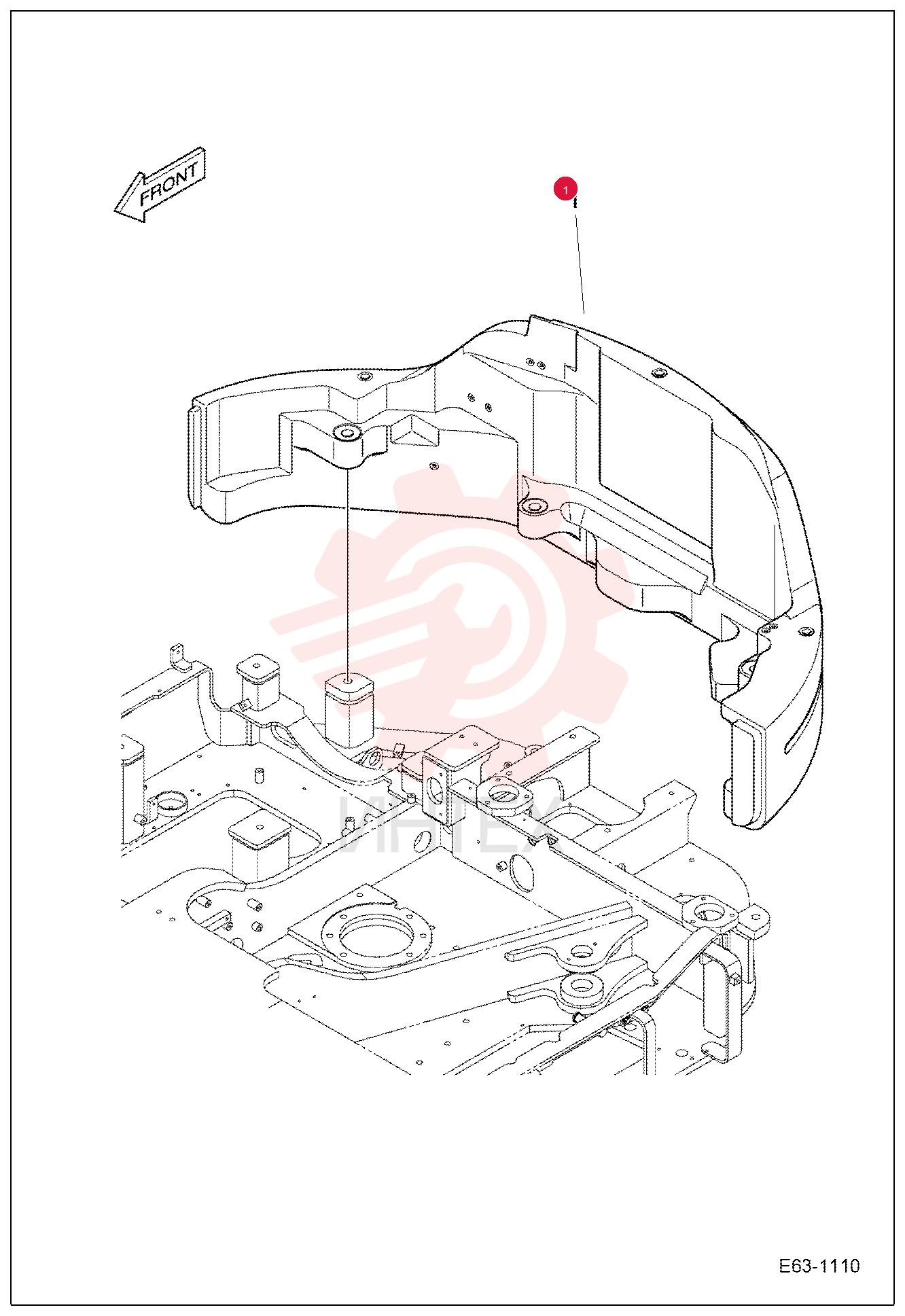 COUNTERWEIGHT 7030048