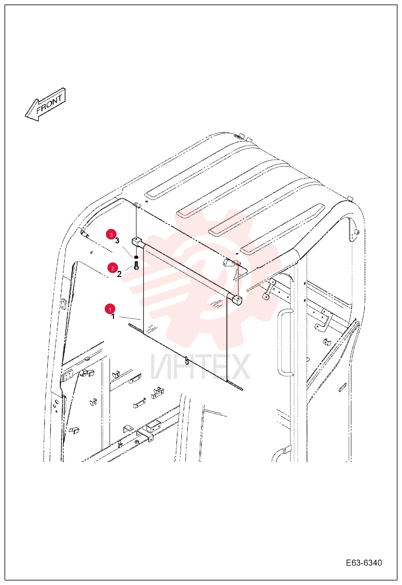 GUARD, SUN VISOR 7028840
