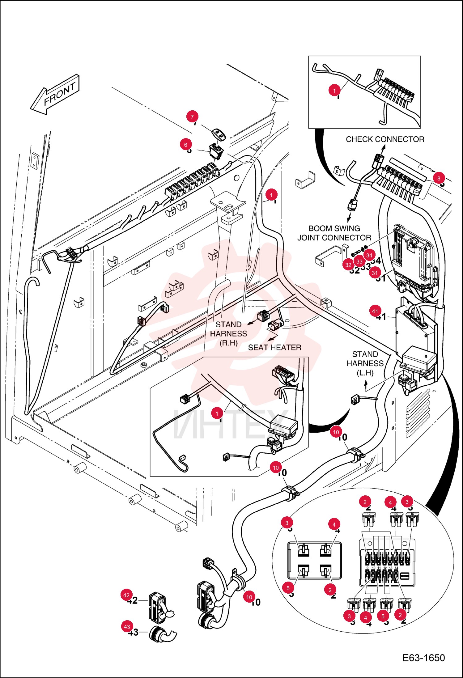 HARNESS, CAB 7029780