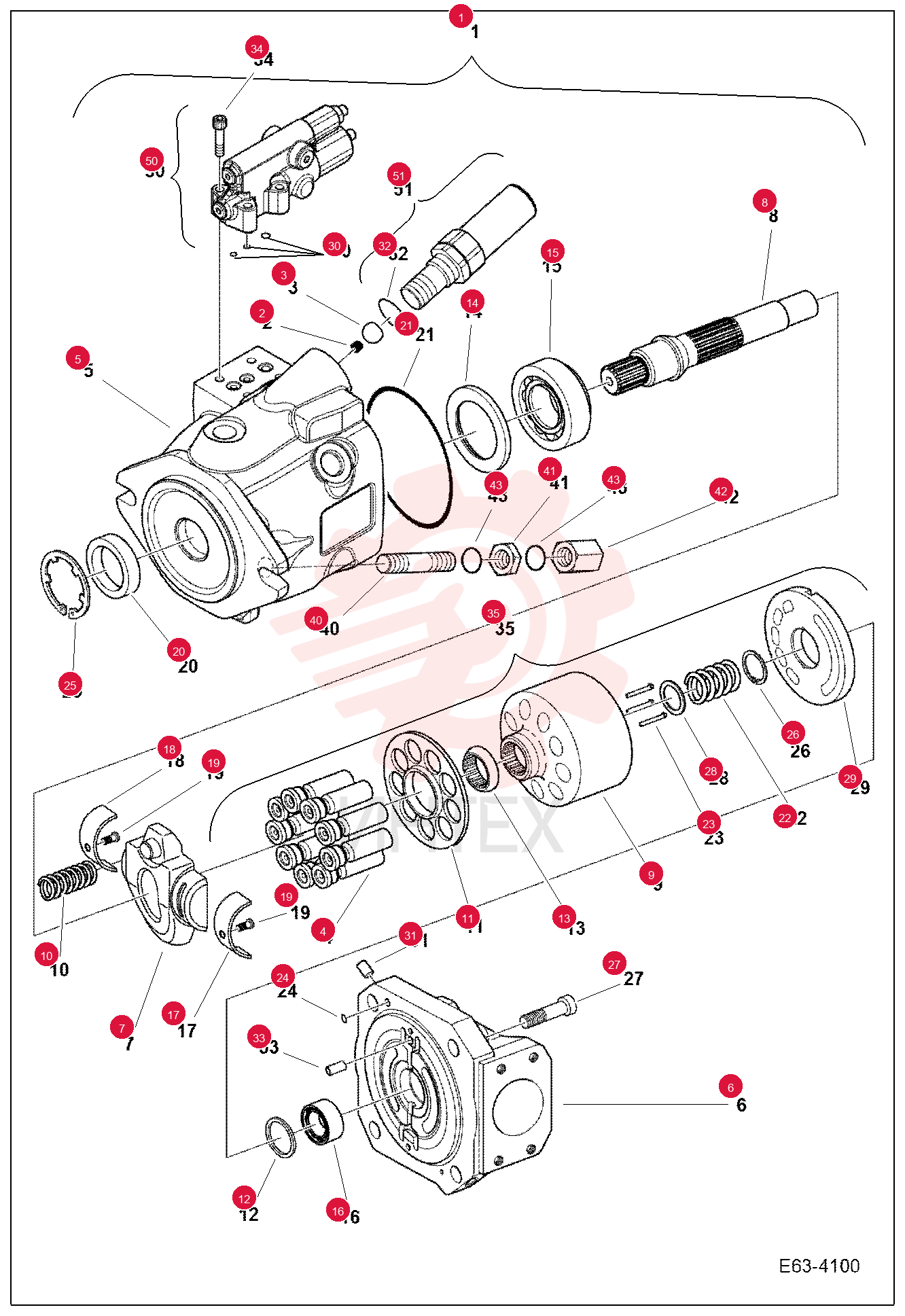 PUMP, HYD 7029944 (1)