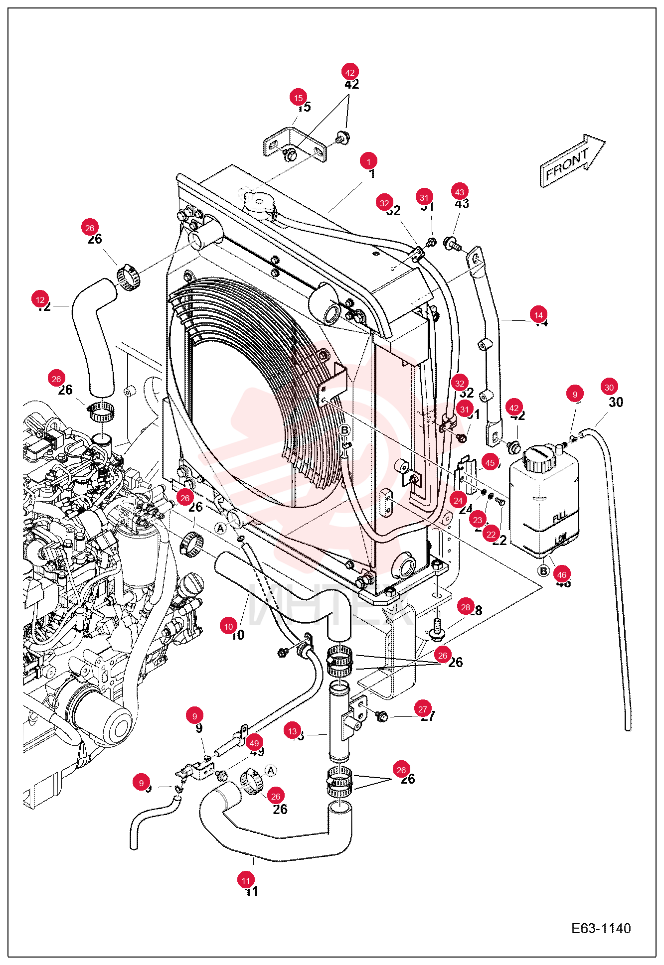 RADIATOR ASSEMBLY 7345595