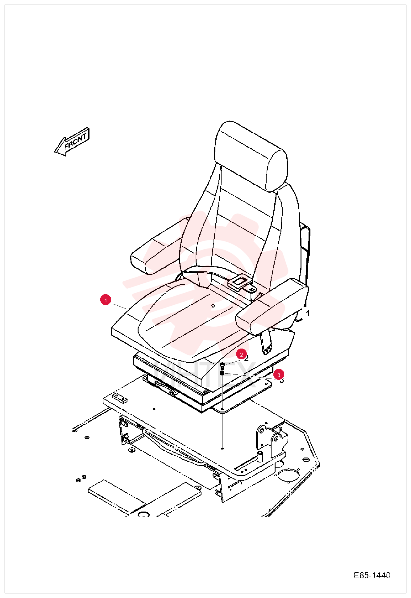 SEAT,OPERATOR 7020681