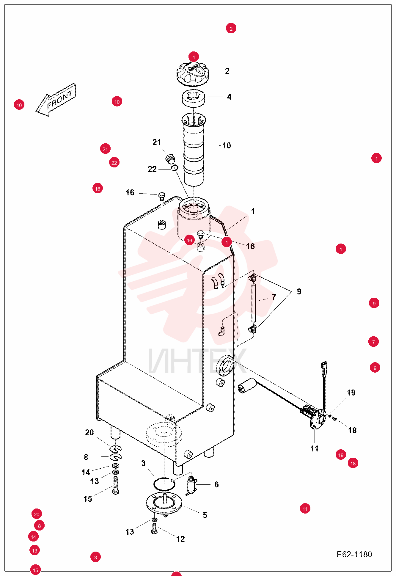 TANK, FUEL 7277963