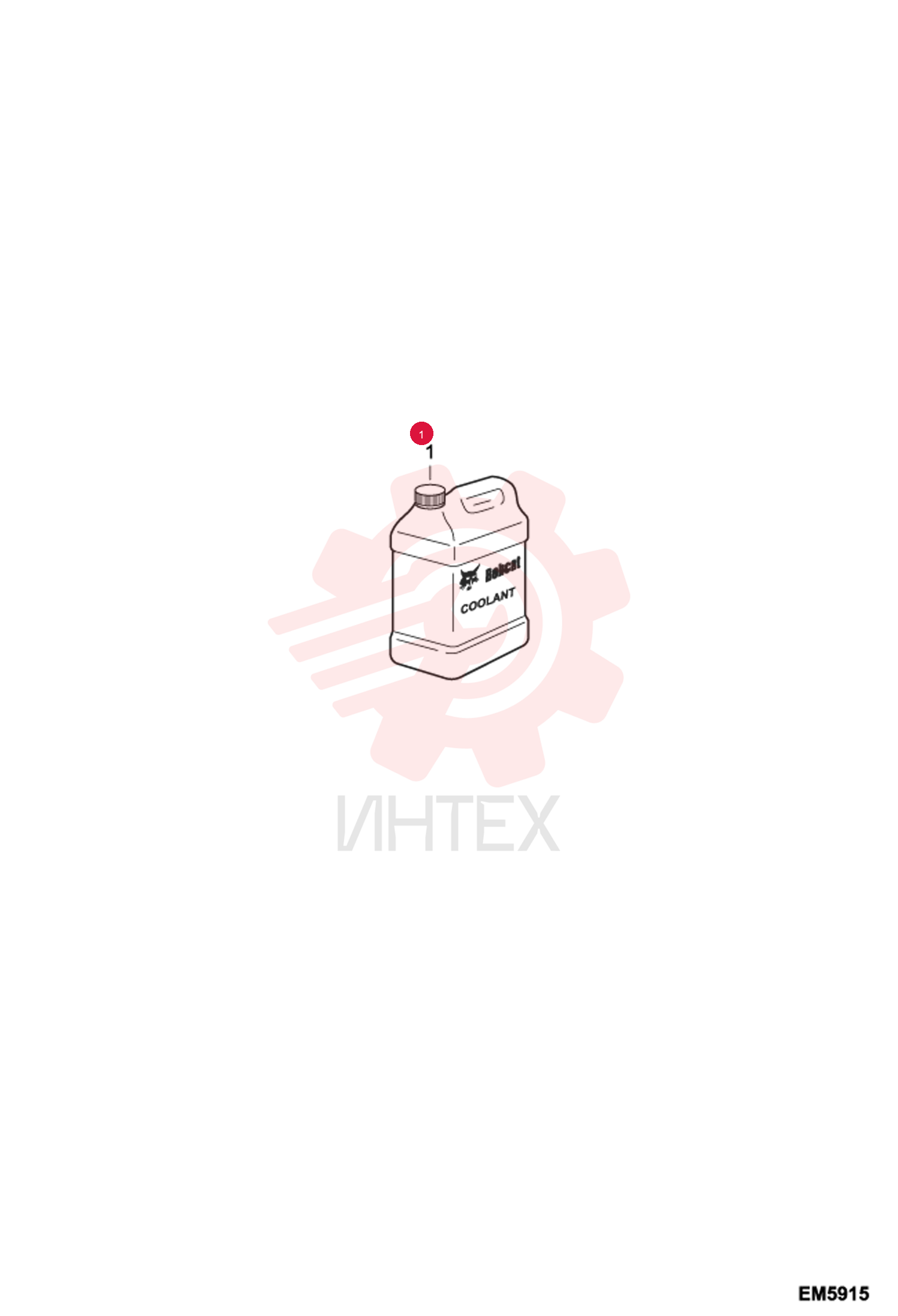 ANTIFREEZE/COOLANT, EG CONCENTRATE 5L 4