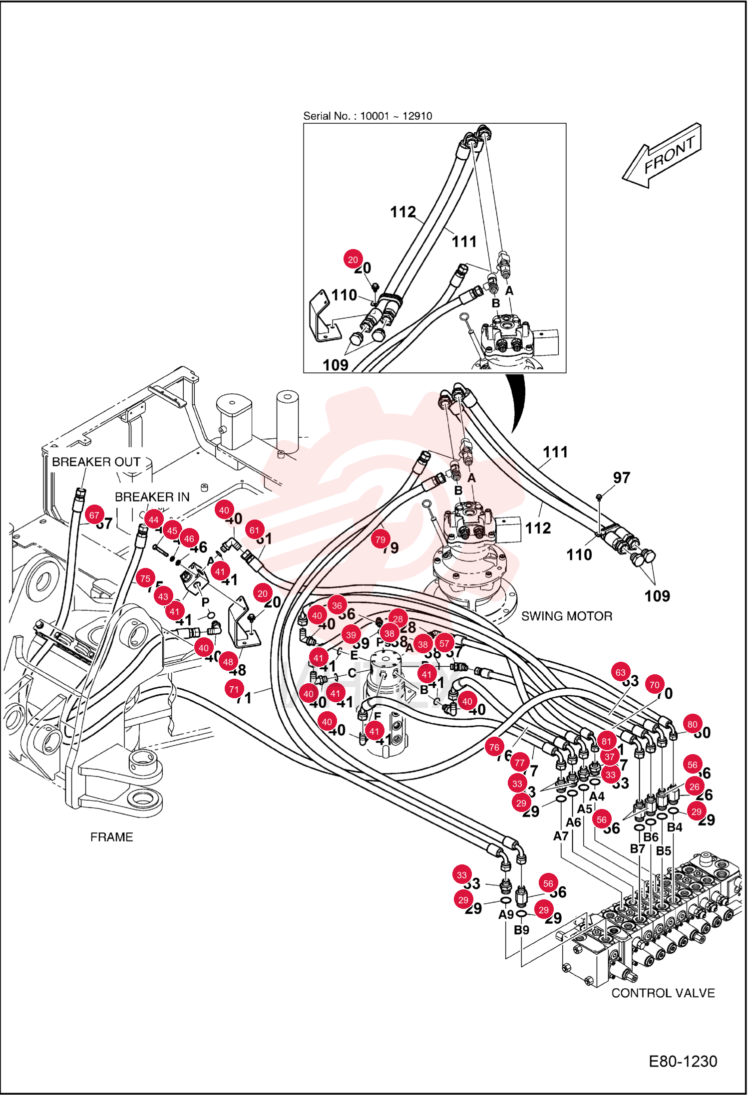 BOLT SET 7005129
