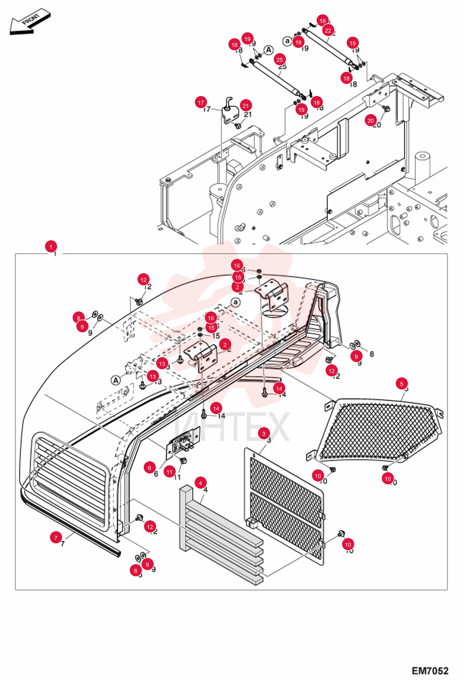 BONNET ASSEMBLY 7369874
