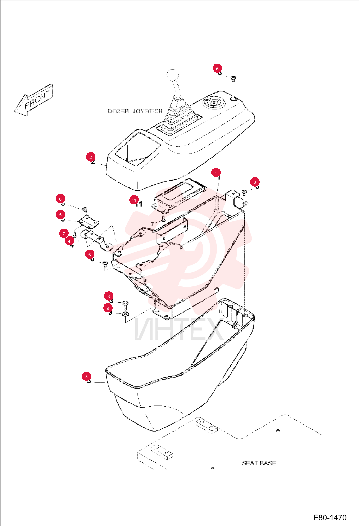 BRACKET, STAND 7017305