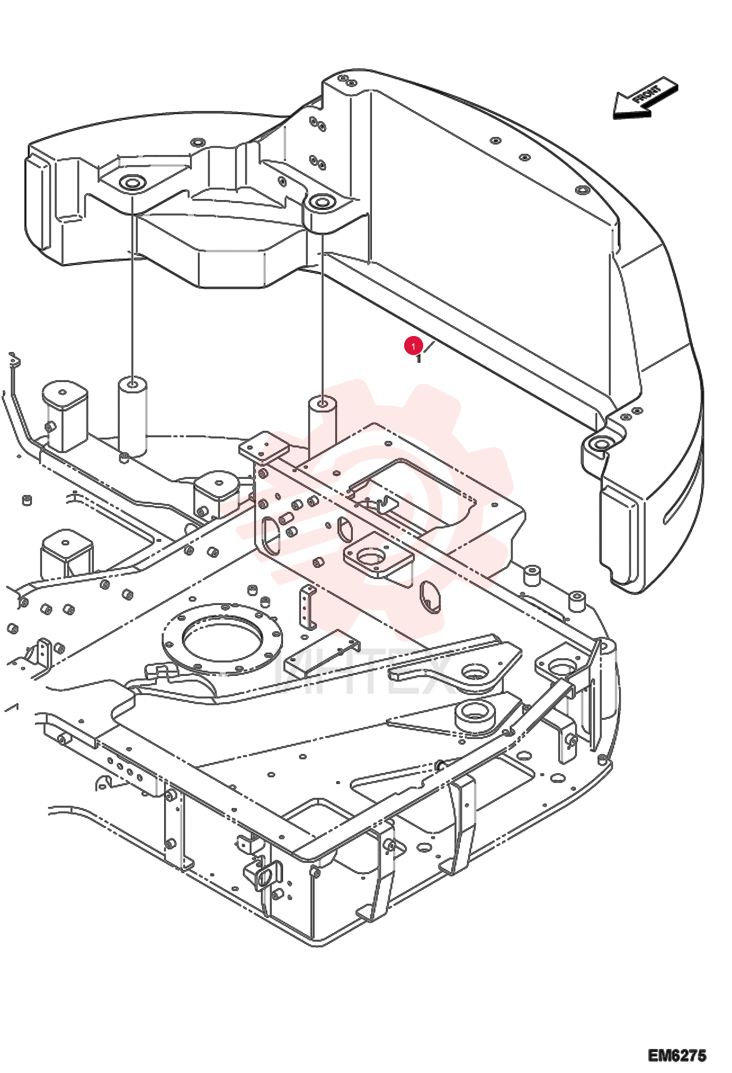 COUNTERWEIGHT 7017307