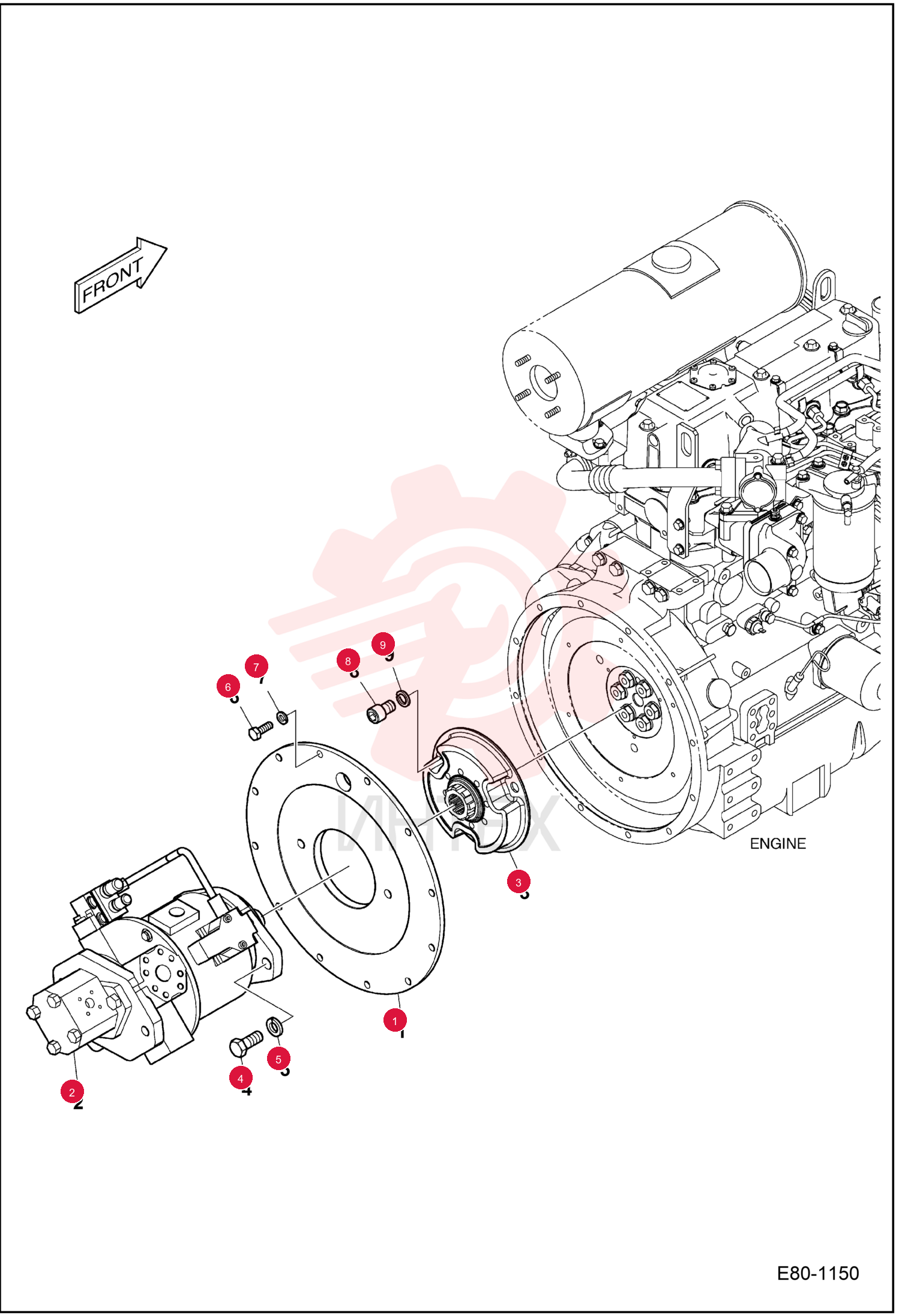 COVER PUMP 7006097