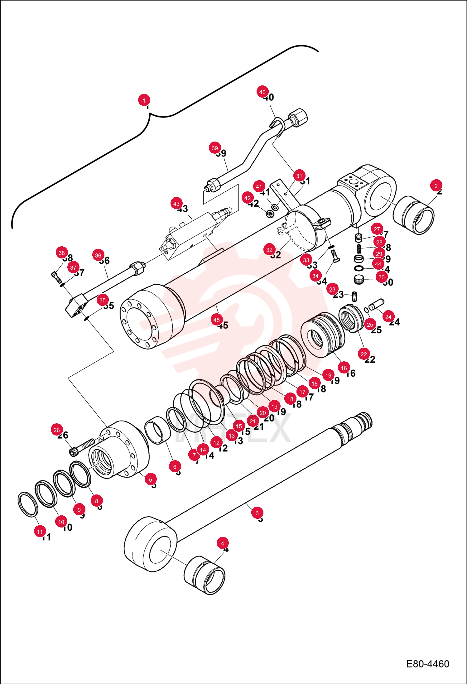 CYLINDER, ARM 7278025