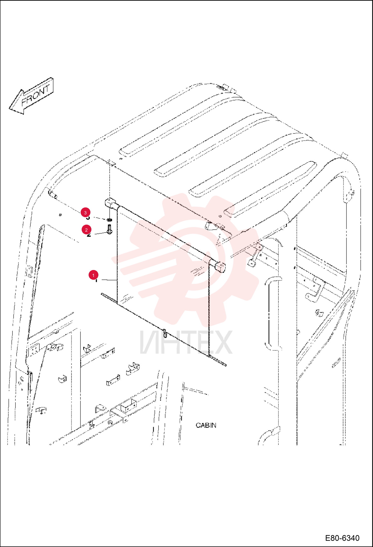GUARD, SUN VISOR 7028840