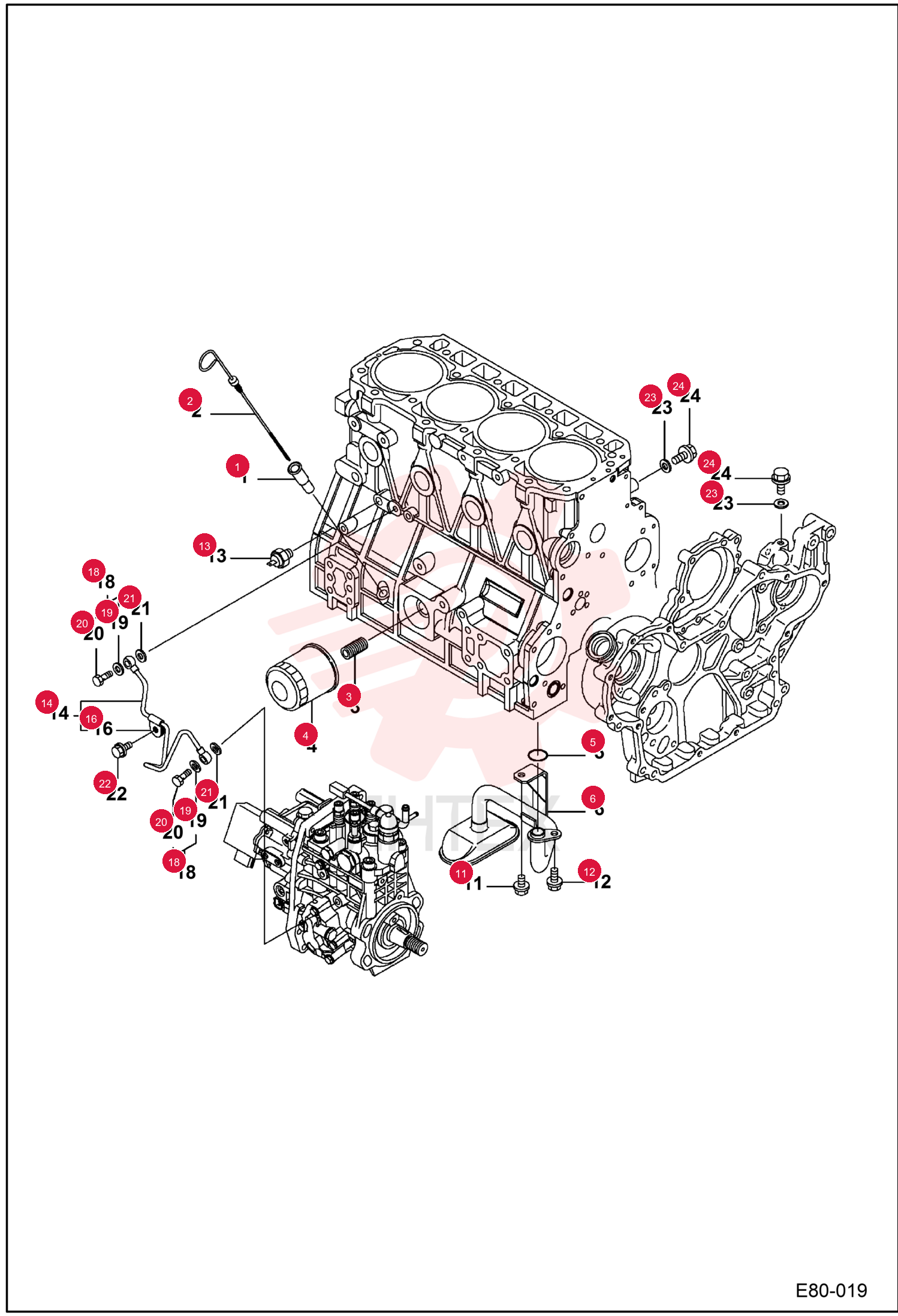 GUIDE OIL GAUGE 7004418