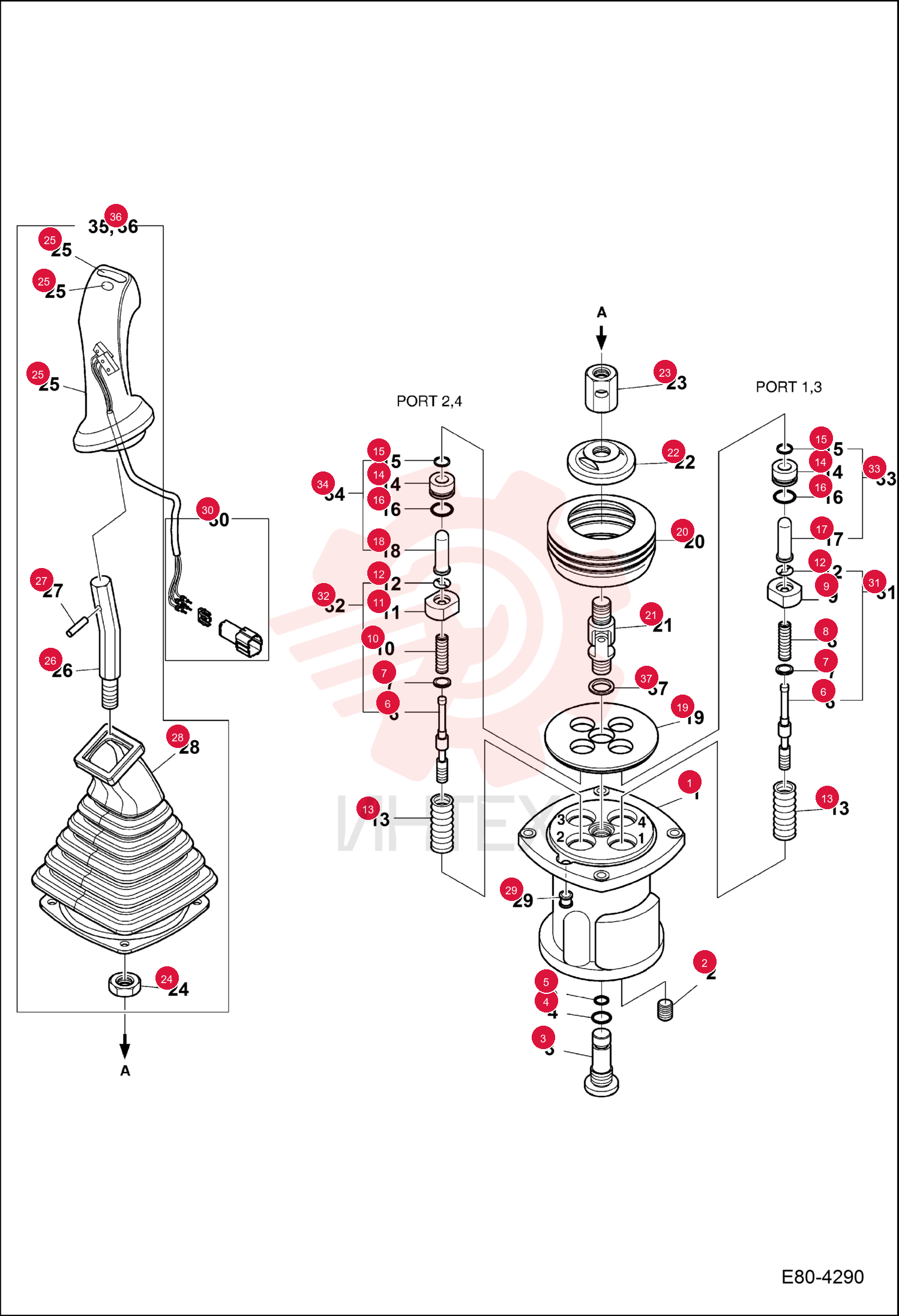 JOYSTICK, LH 7267158 (1)
