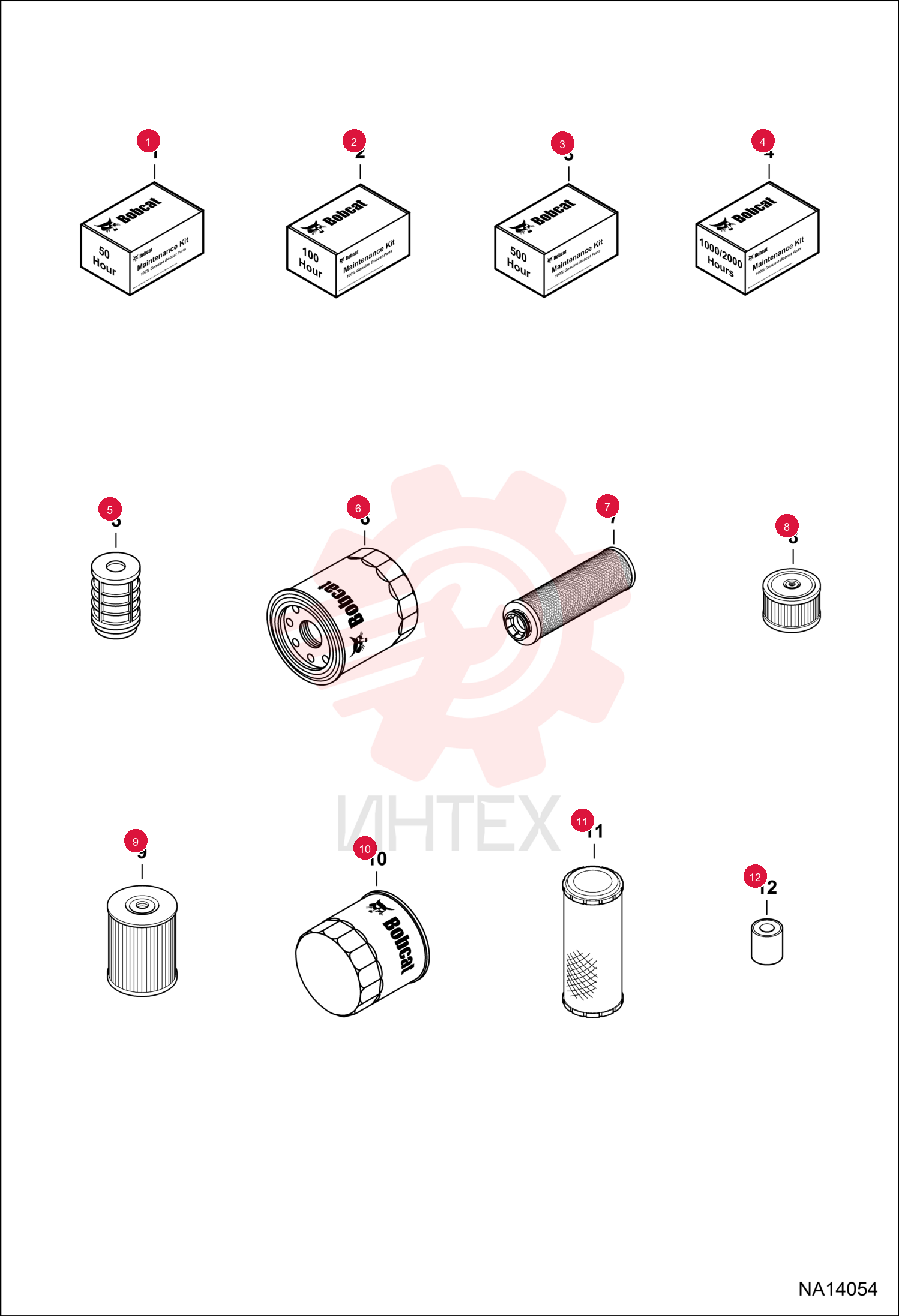 KIT MAINTENANCE 50 HR