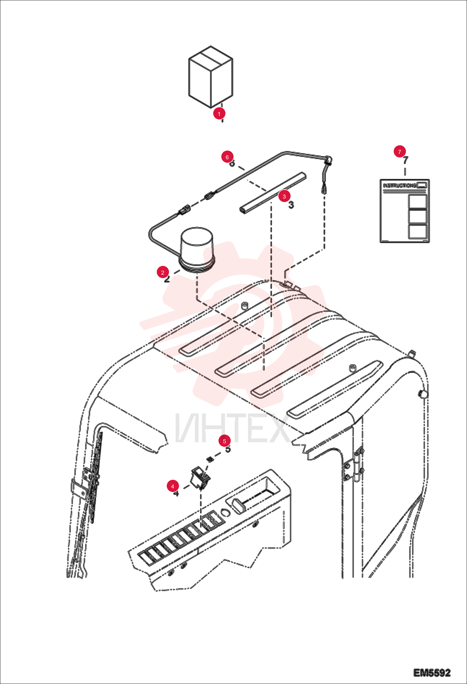 KIT, STROBE LIGHT 7179688