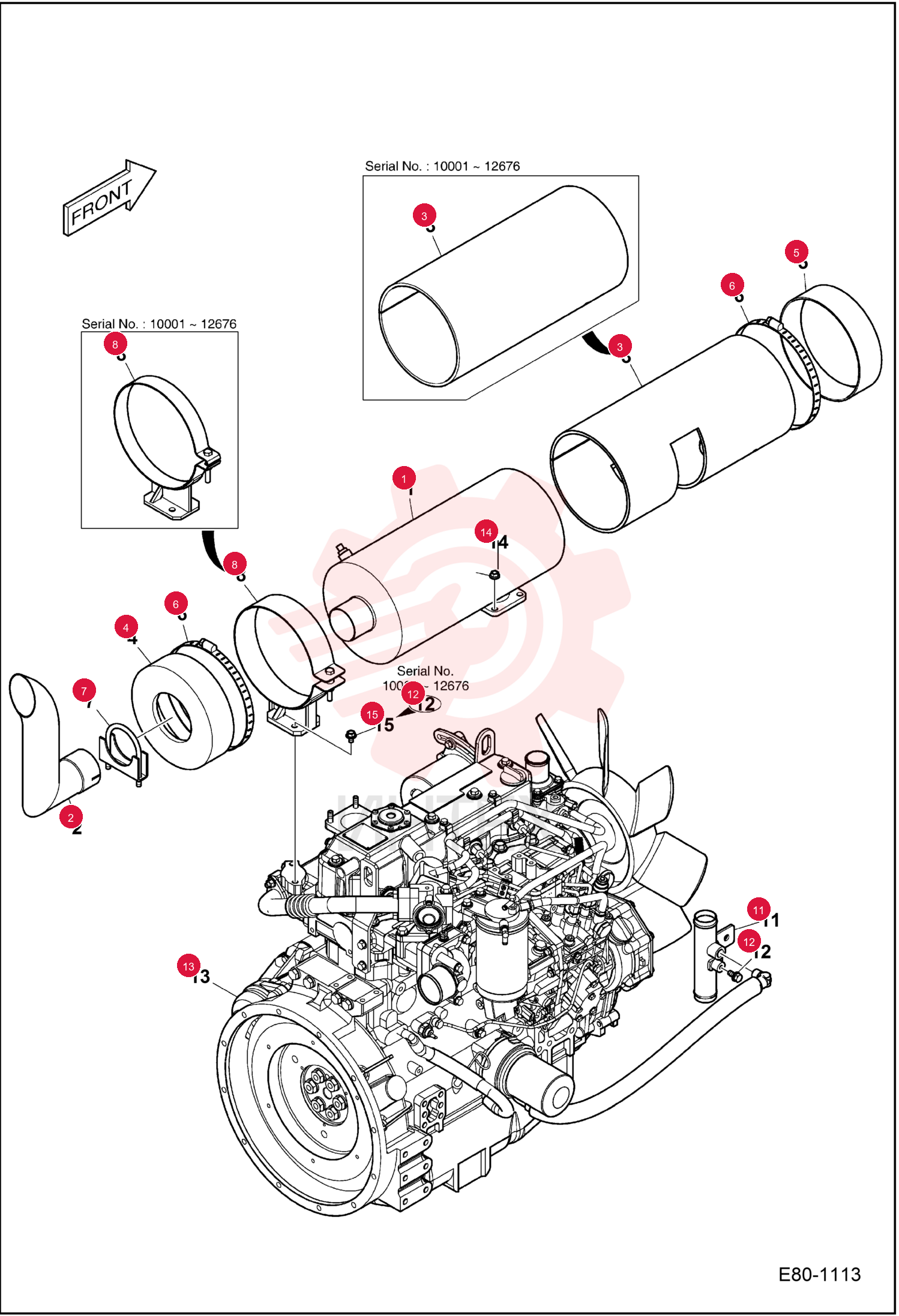 MUFFLER 7012732