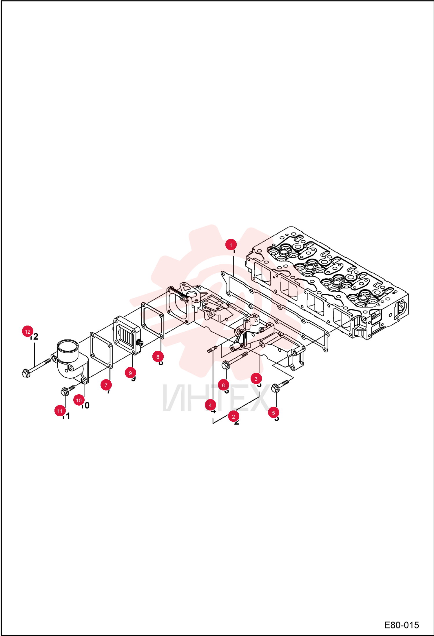 SEAL INTAKE MANIFOLD 7005066
