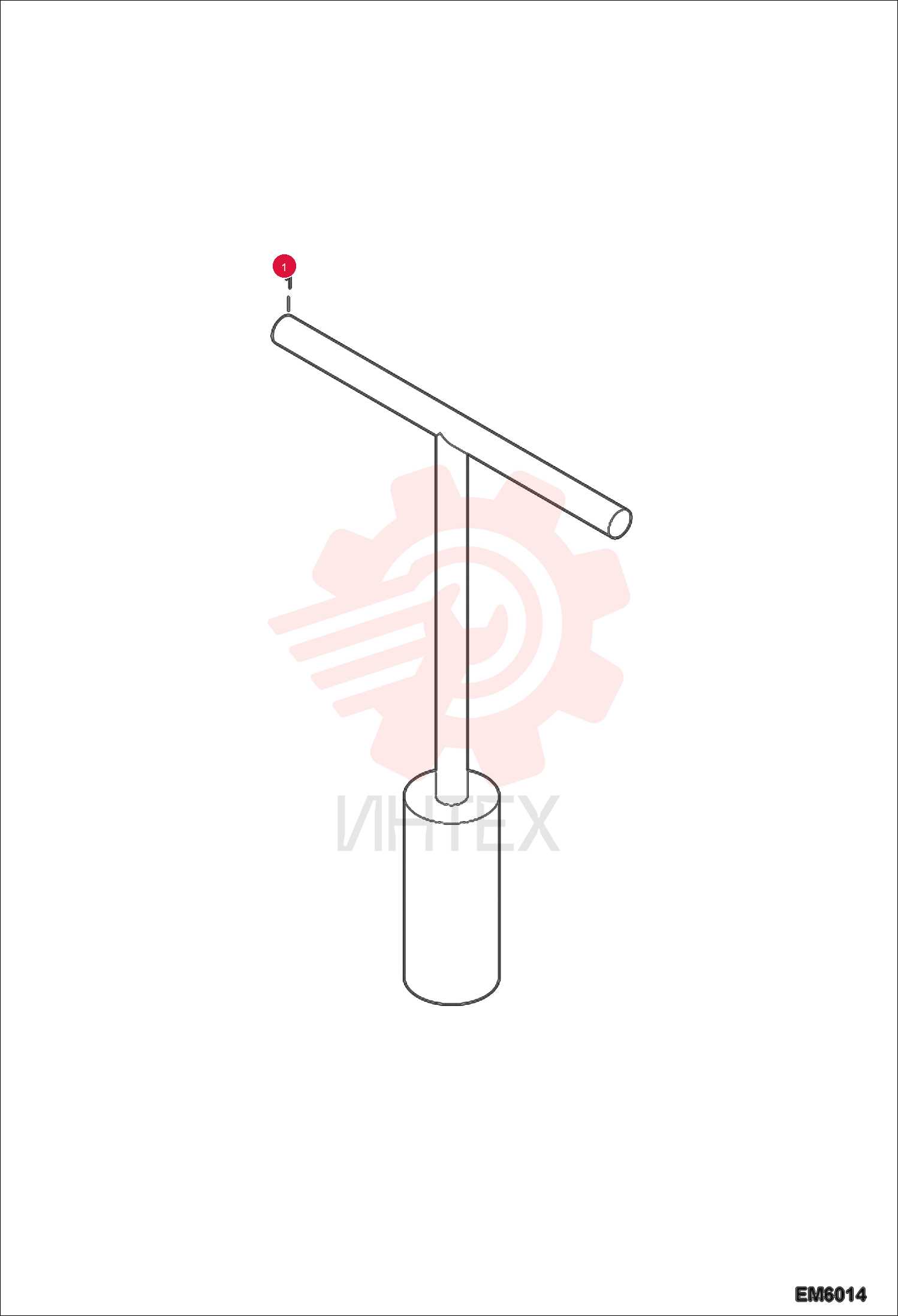 SOCKET WRENCH T-HANDLE 7012276