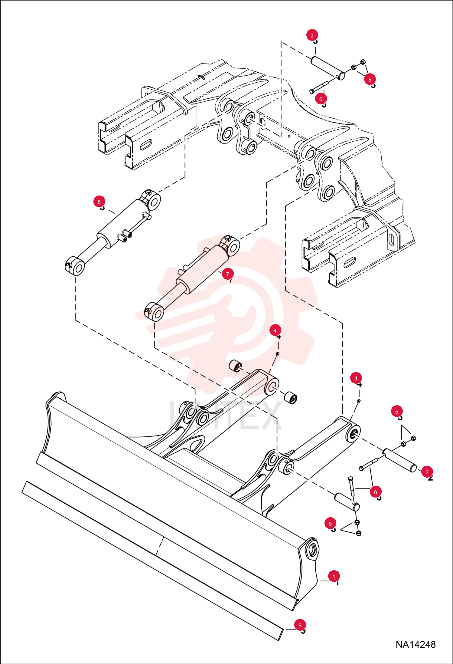 BLADE DOZER 7304103